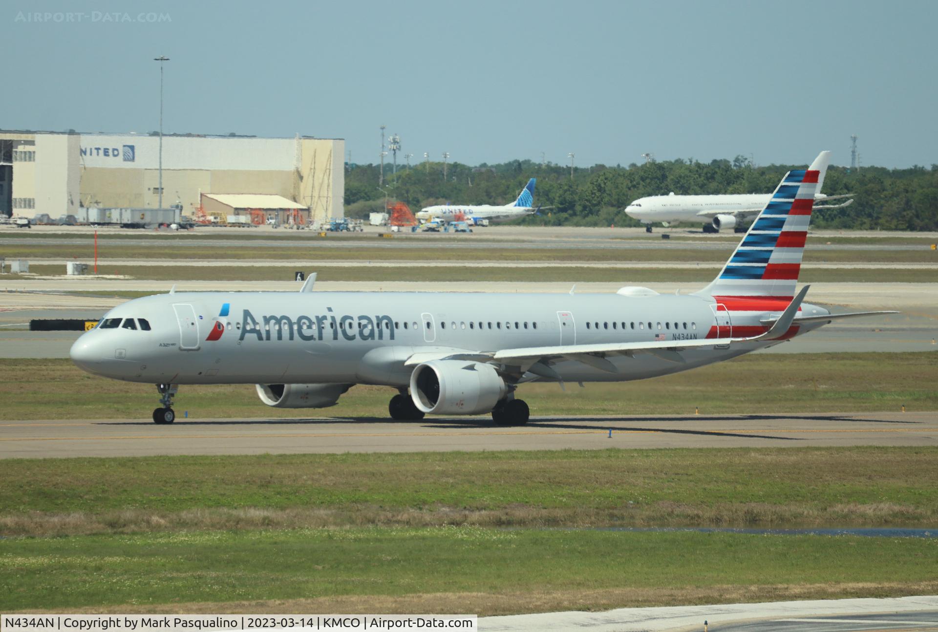 N434AN, 2021 Airbus A321-253NX C/N 10513, Airbus A321-253NX