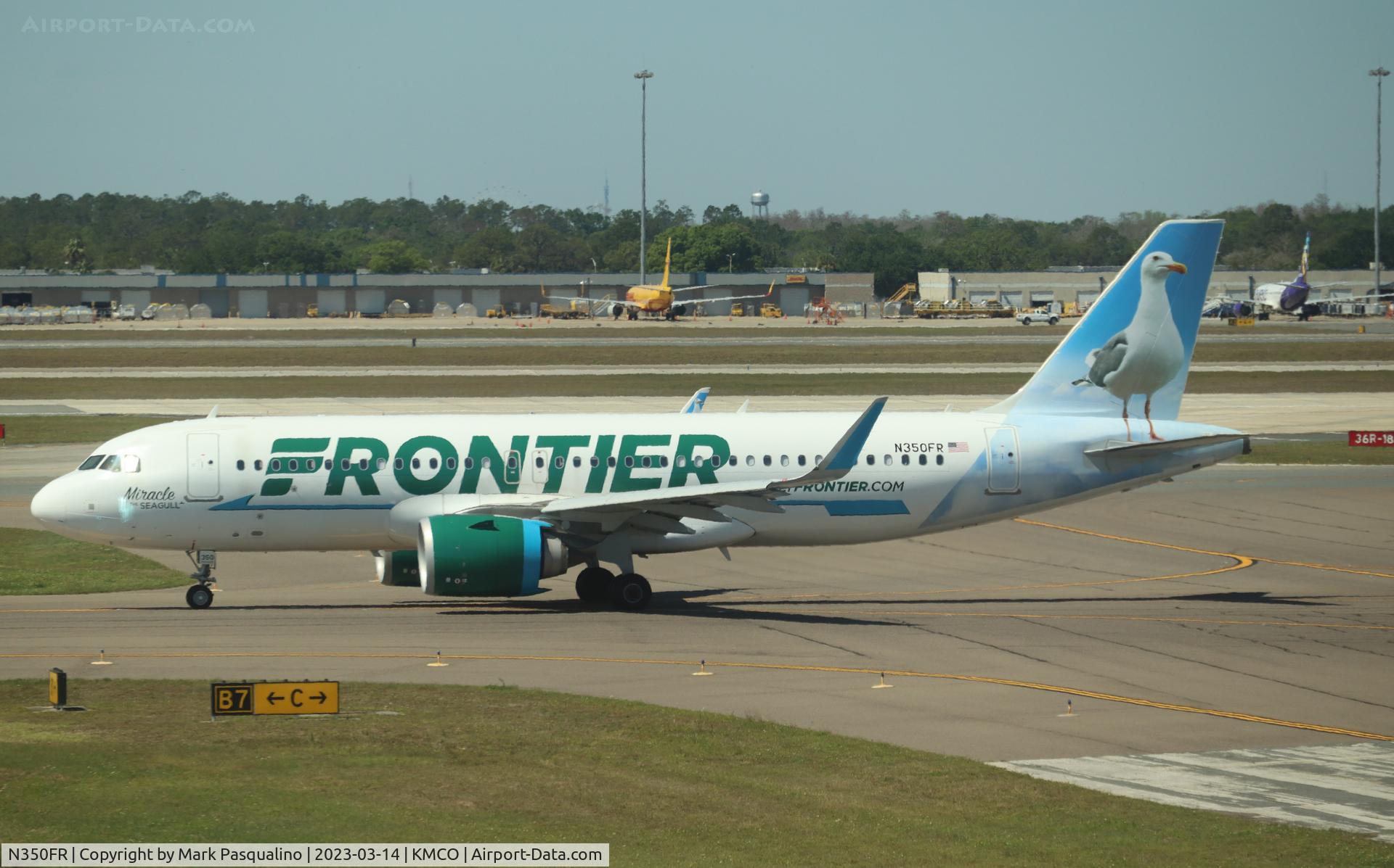 N350FR, 2019 Airbus A320-251N C/N 8857, Airbus A320-251N