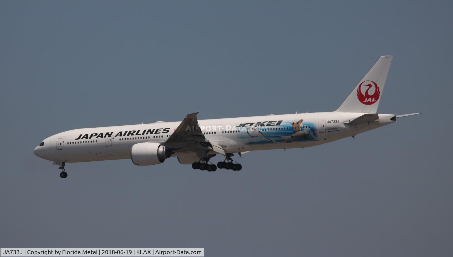 JA733J, 2005 Boeing 777-346/ER C/N 32432, JAL 773 zx