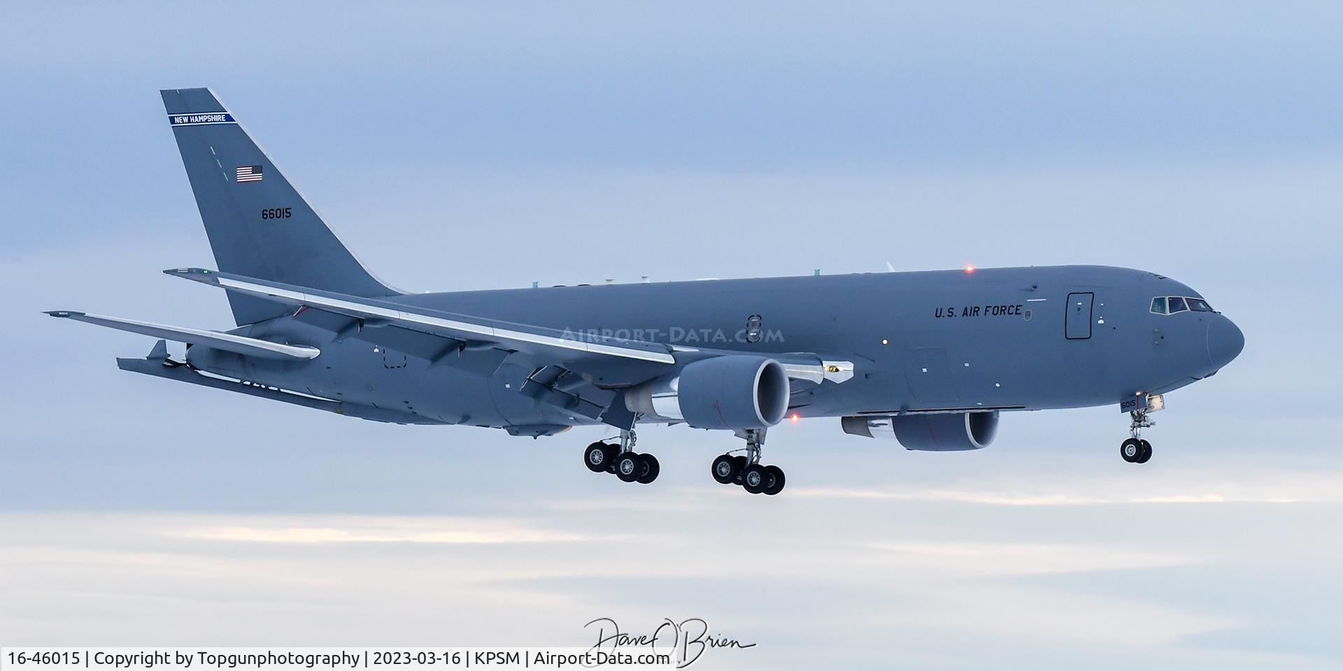 16-46015, 2019 Boeing KC-46A Pegasus C/N 34134, PACK71 returns