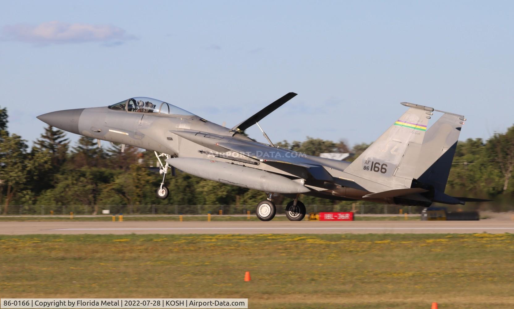 86-0166, 1986 McDonnell Douglas F-15C Eagle C/N 1014/C394, USAF F-15 zx