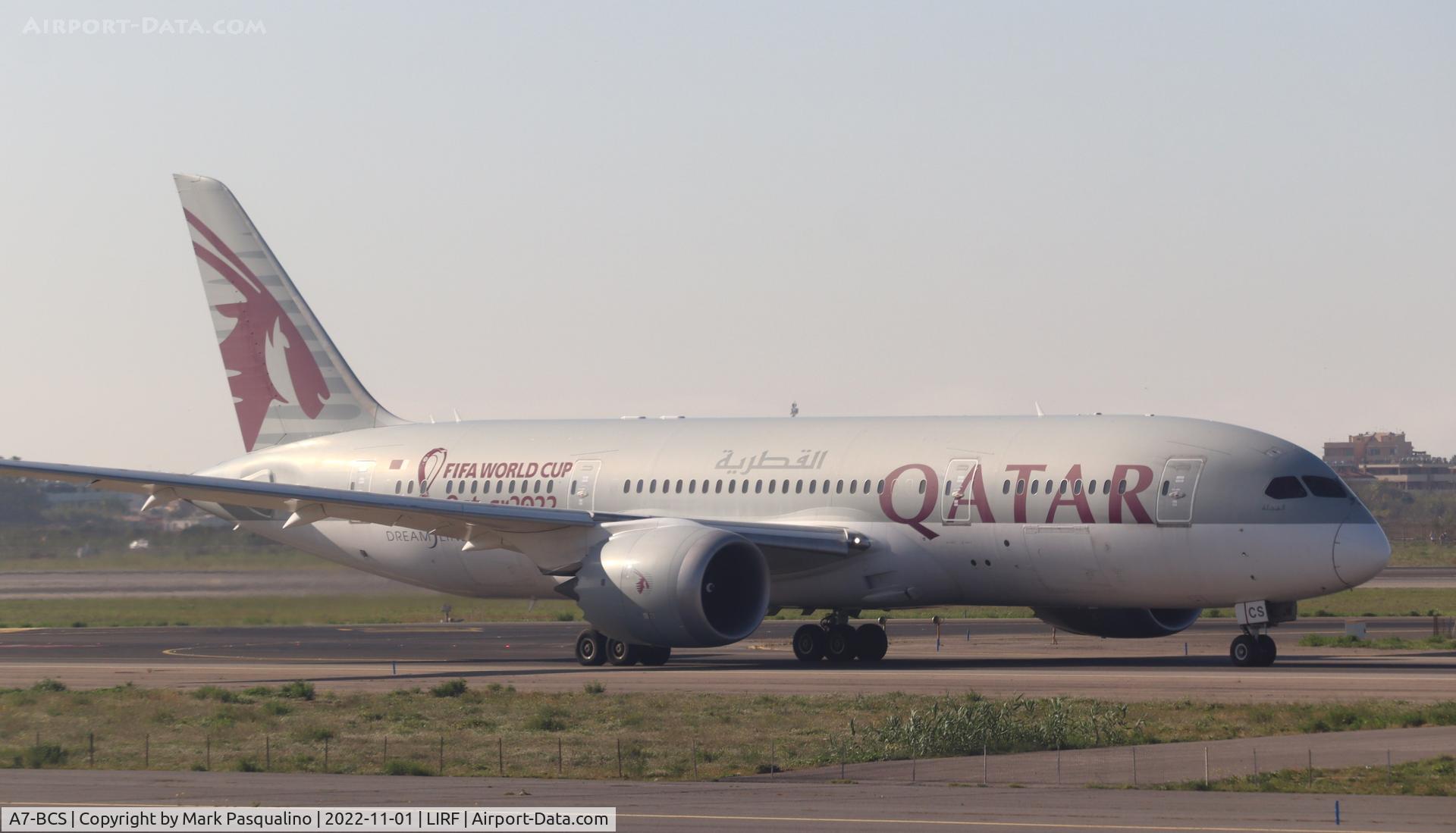 A7-BCS, 2015 Boeing 787-8 Dreamliner Dreamliner C/N 38337, Boeing 787-8 Dreamliner