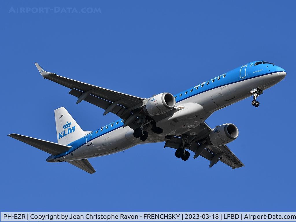 PH-EZR, 2010 Embraer 190LR (ERJ-190-100LR) C/N 19000375, KLM from Amsterdam