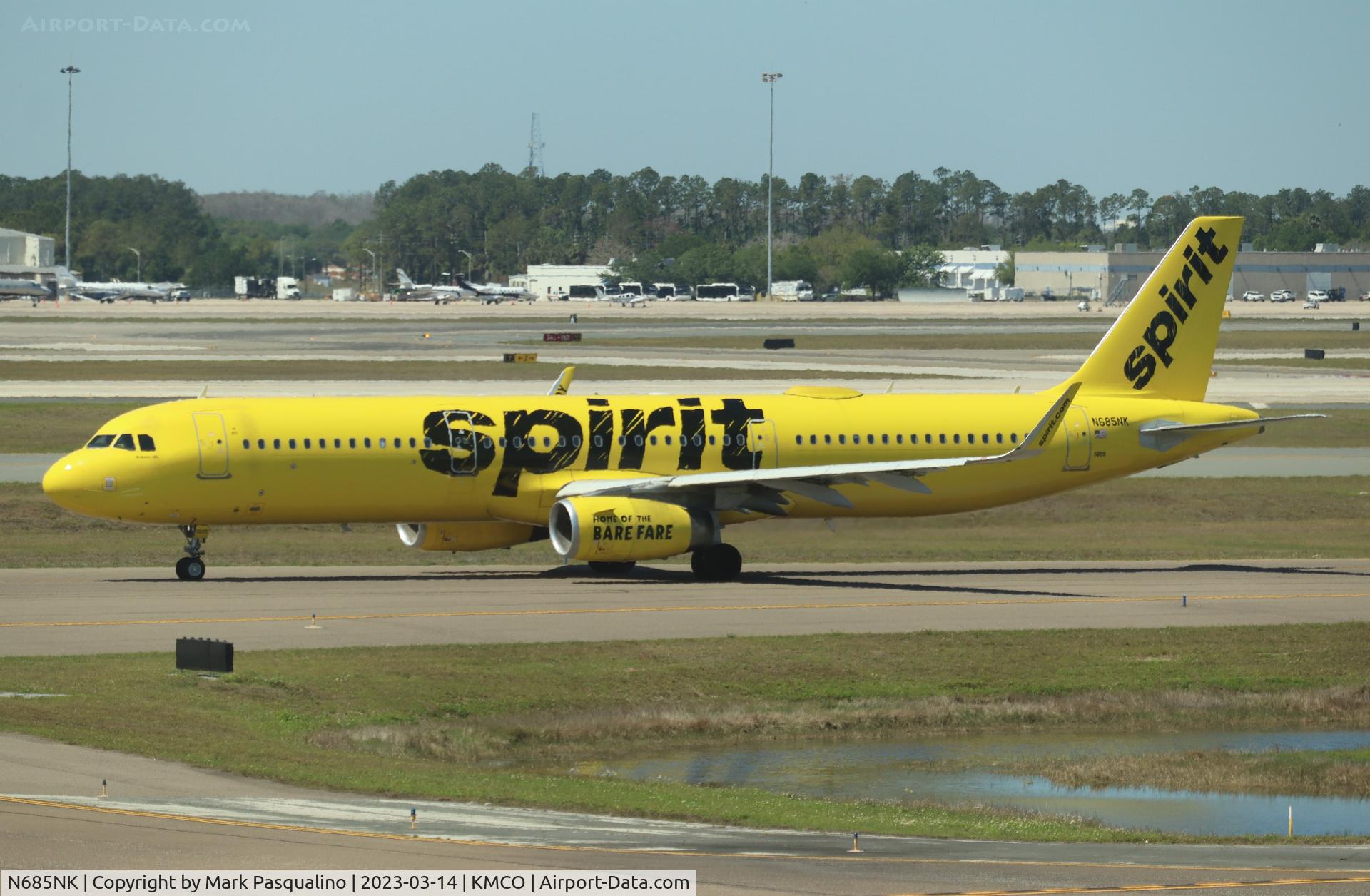 N685NK, 2018 Airbus A321-231 C/N 8115, Airbus A321-231