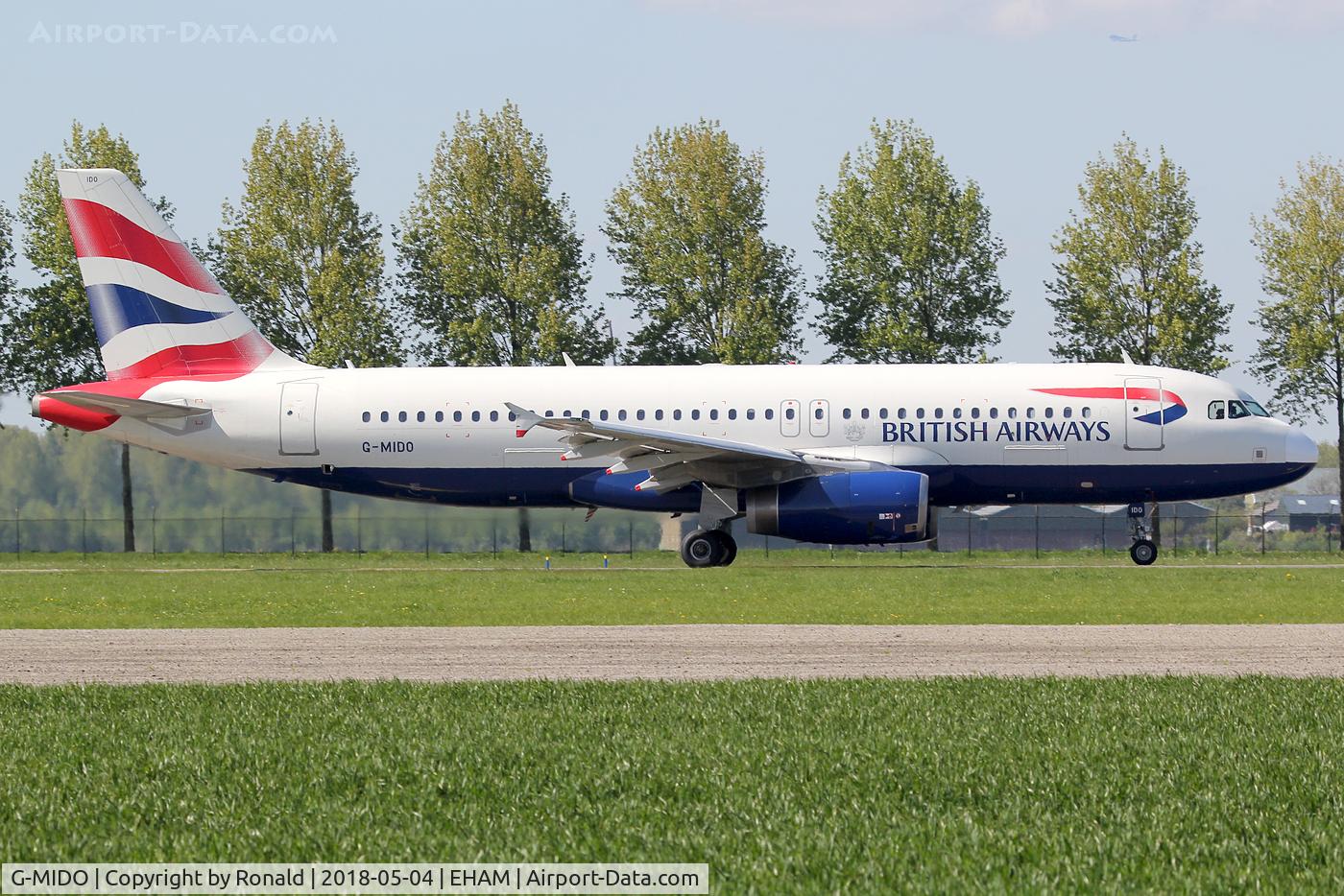 G-MIDO, 2002 Airbus A320-232 C/N 1987, at spl
