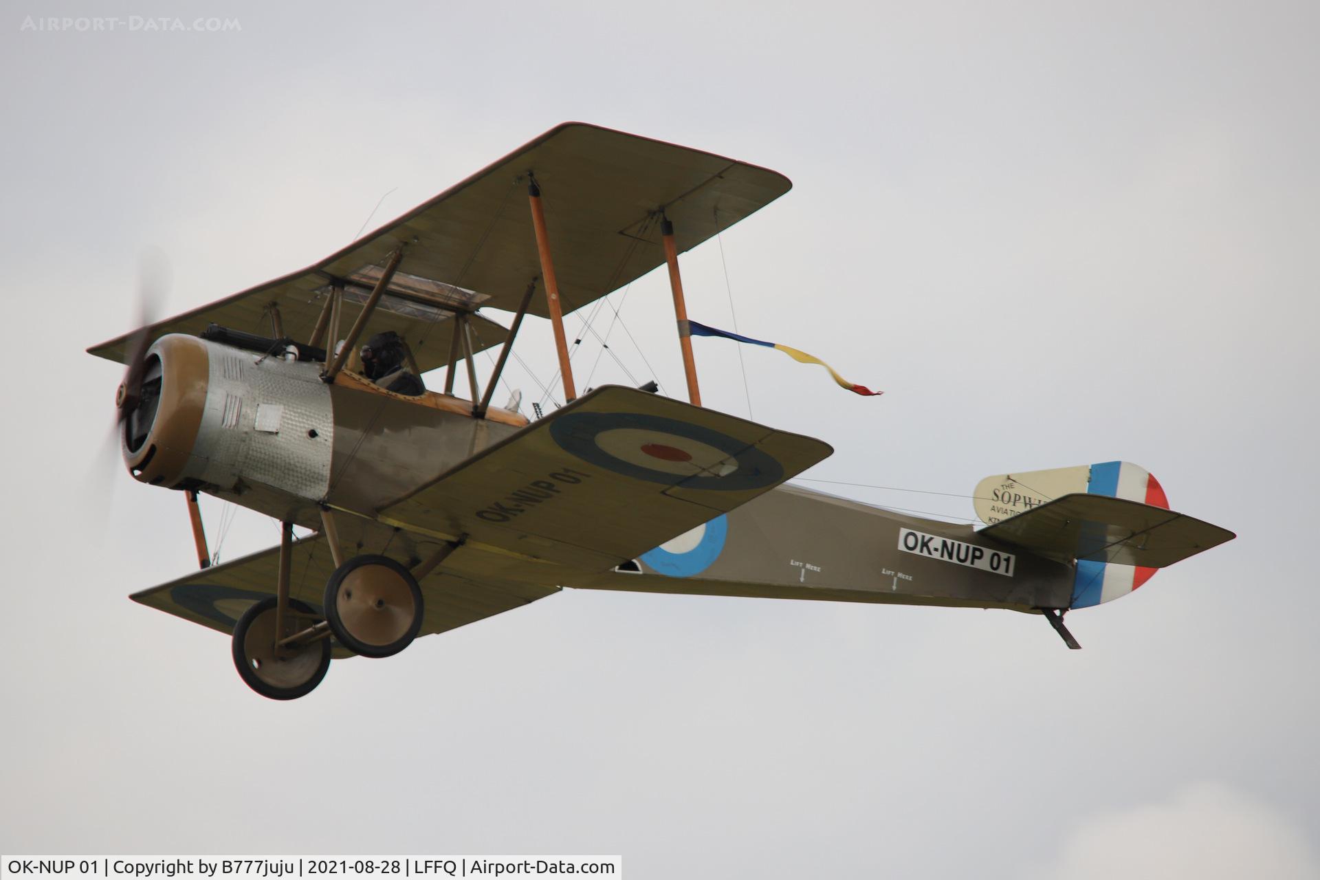 OK-NUP 01, Sopwith 1½ Strutter Replica C/N Not found OK-NUP 01, during Ferté Alais 2021