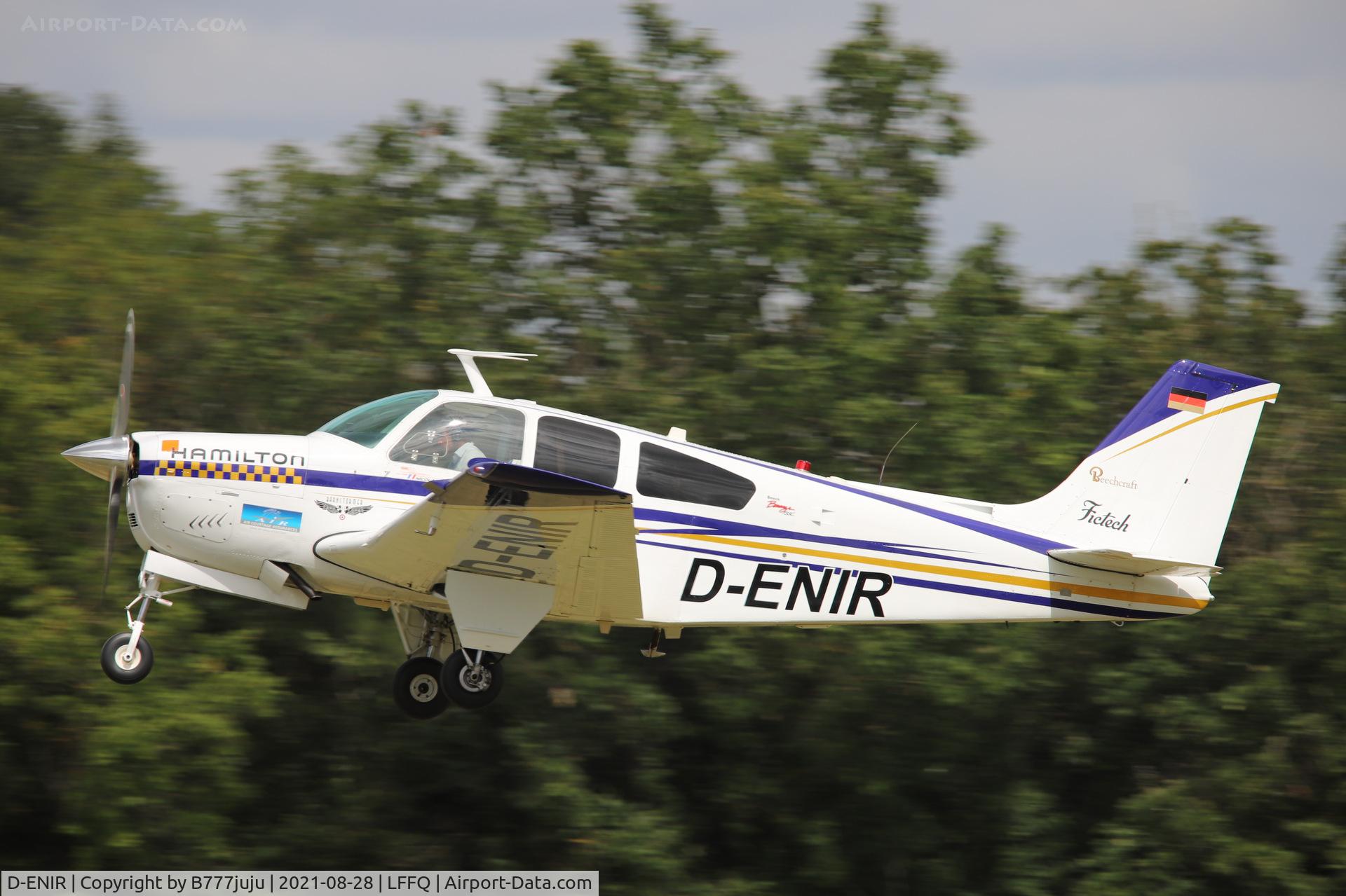 D-ENIR, 1970 Beech F33C Bonanza C/N CJ-27, during Ferté Alais 2021