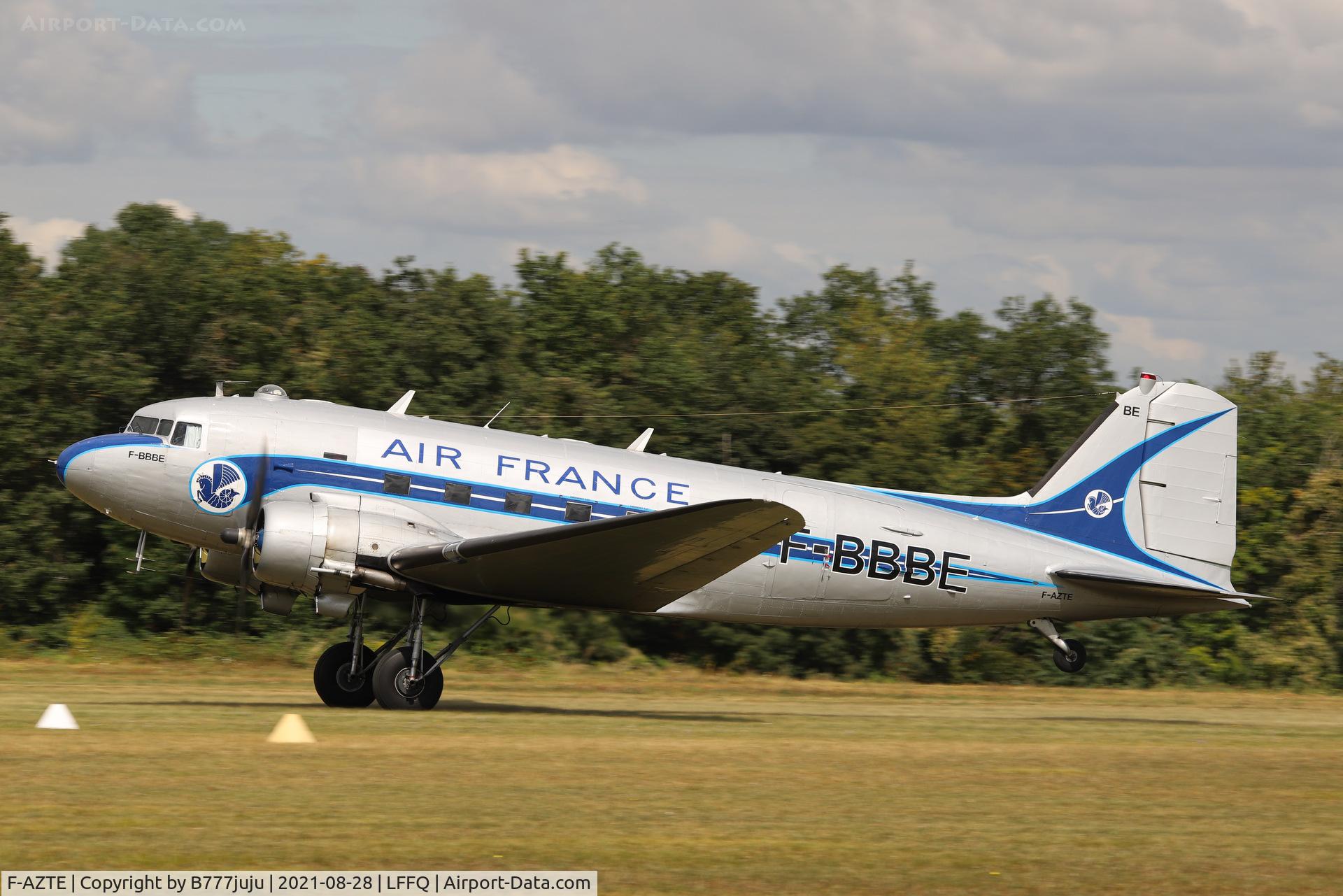 F-AZTE, 1943 Douglas C-47A-1-DL  Skytrain C/N 9172, during Ferté Alais 2021
