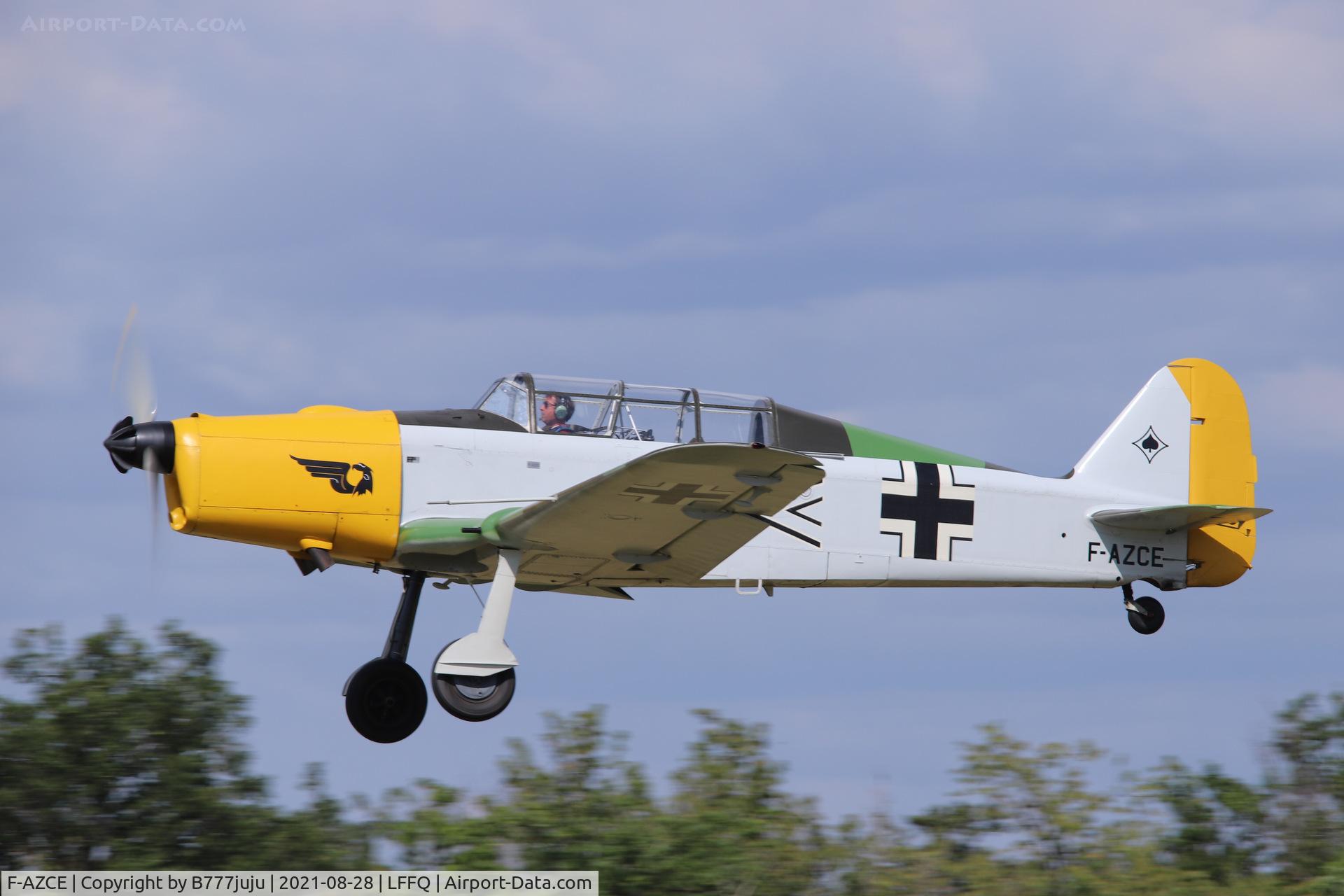 F-AZCE, Pilatus P2-06 C/N 72, during Ferté Alais 2021