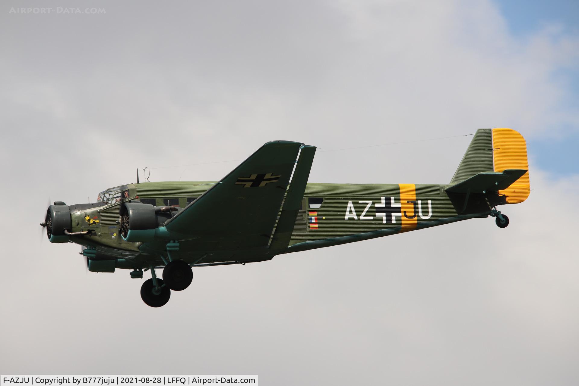 F-AZJU, 1952 Junkers (CASA) 352L (Ju-52) C/N 103, during Ferté Alais 2021