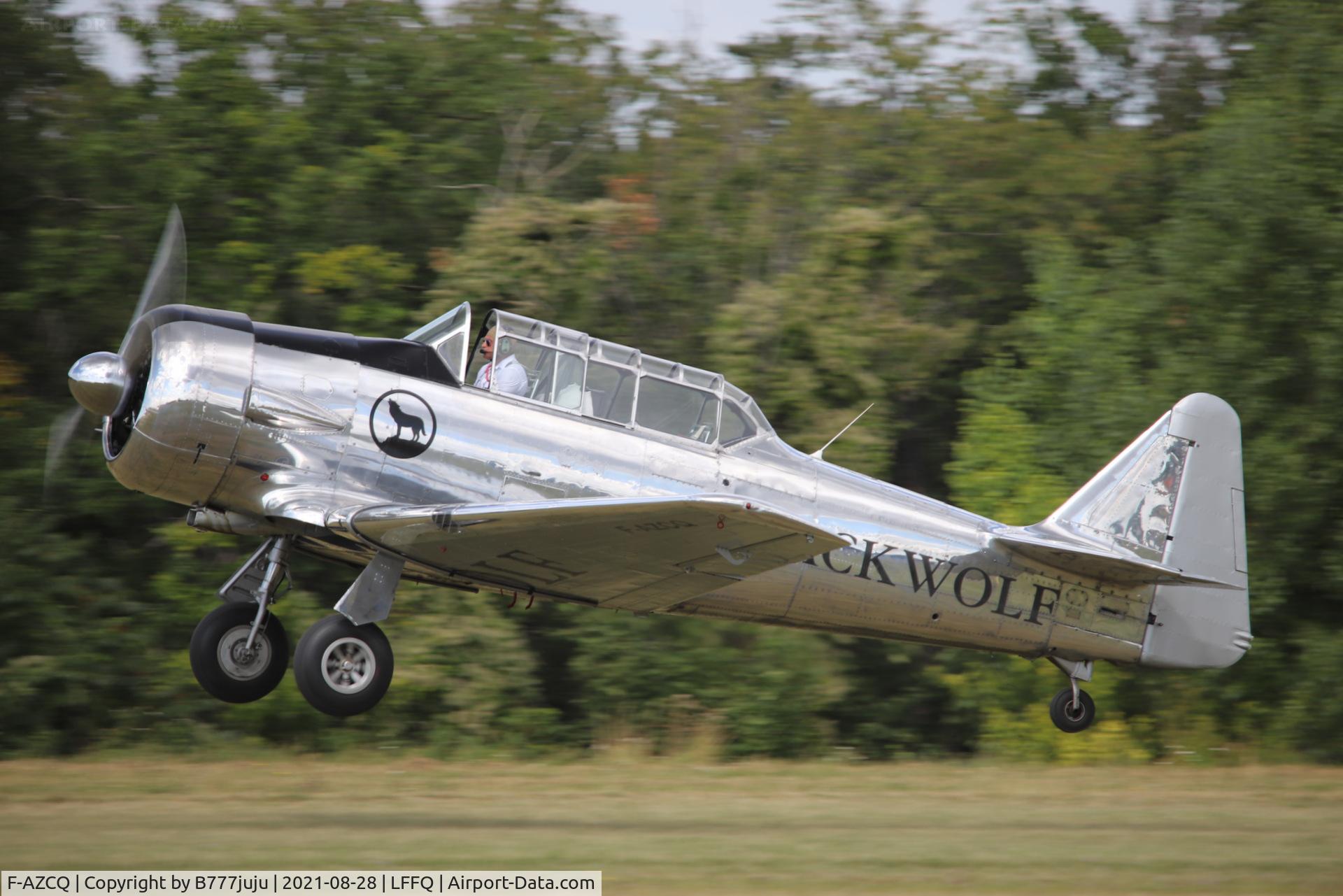F-AZCQ, 1949 North American T-6G Texan C/N 168-141, during Ferté Alais 2021