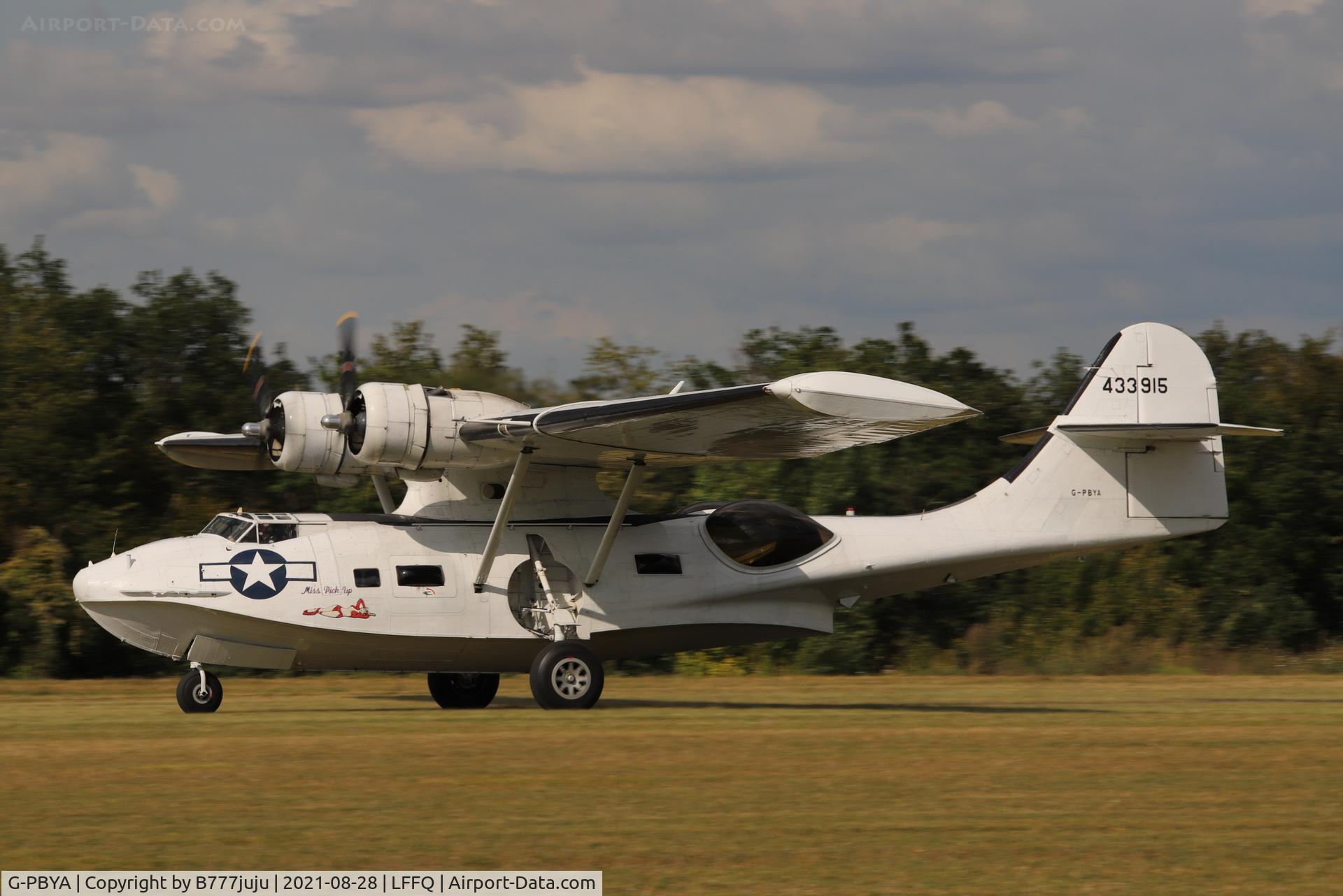 G-PBYA, 1944 Consolidated (Canadian Vickers) PBV-1A Canso A C/N CV-283, during Ferté Alais 2021