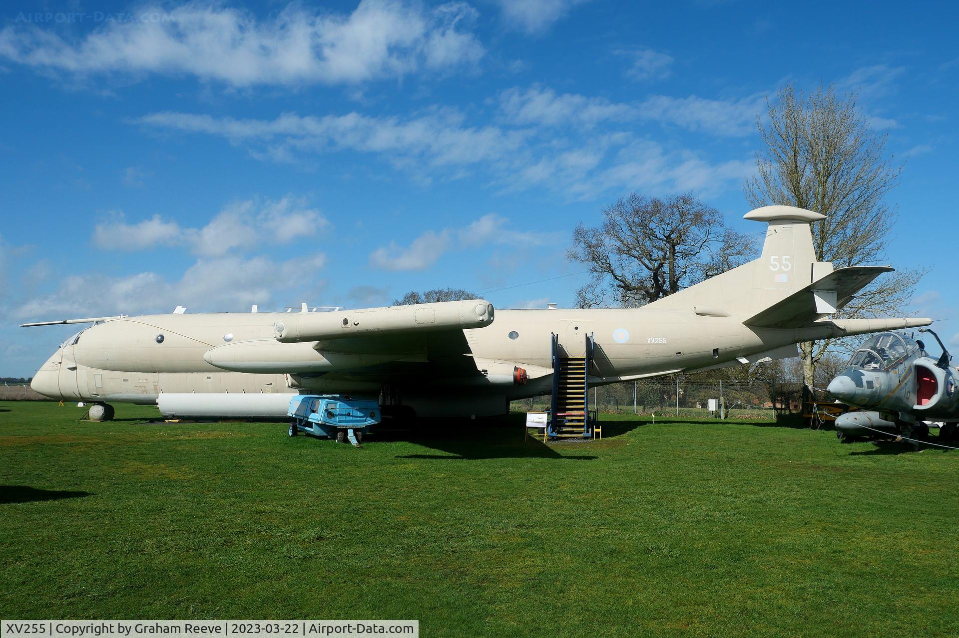 XV255, Hawker Siddeley Nimrod MR.2 C/N 8030, On display at the 