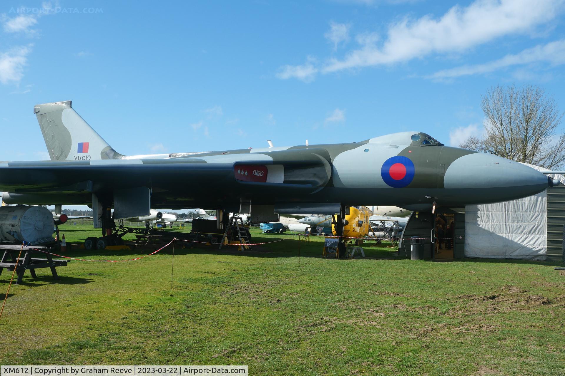 XM612, 1964 Avro Vulcan B.2 C/N Set 76, On display at the 