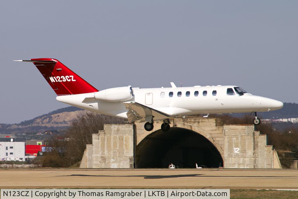 N123CZ, 2009 Cessna 525B CitationJet CJ3 C/N 525B0313, private Cessna 525B Citationjet 3