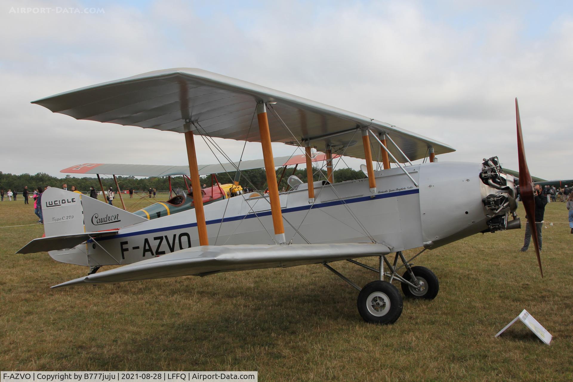 F-AZVO, 1932 Caudron C.270 Luciole C/N 6607/32, during Ferté Alais 2021