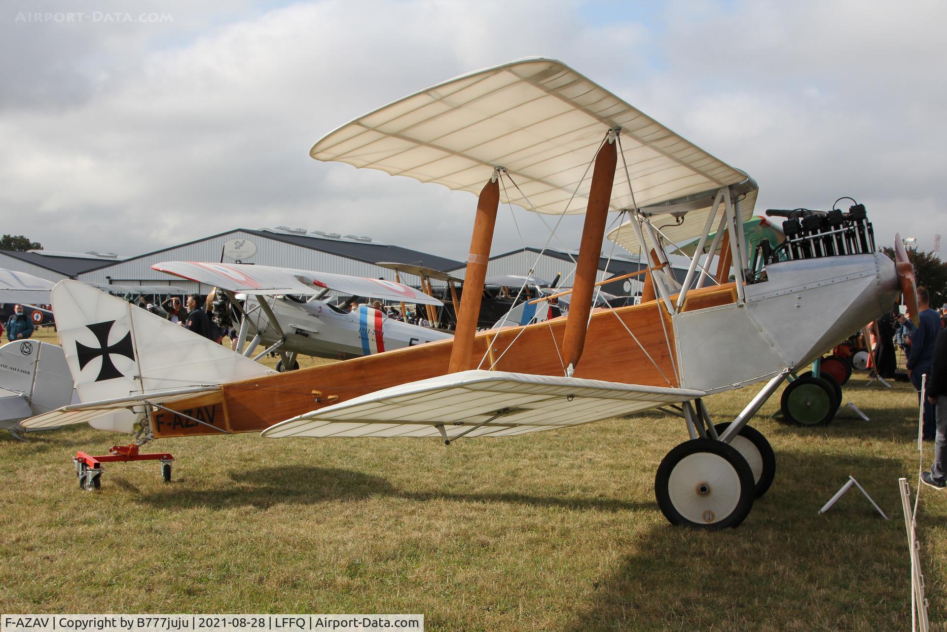 F-AZAV, LFG Roland C.II C/N 005, during Ferté Alais 2021