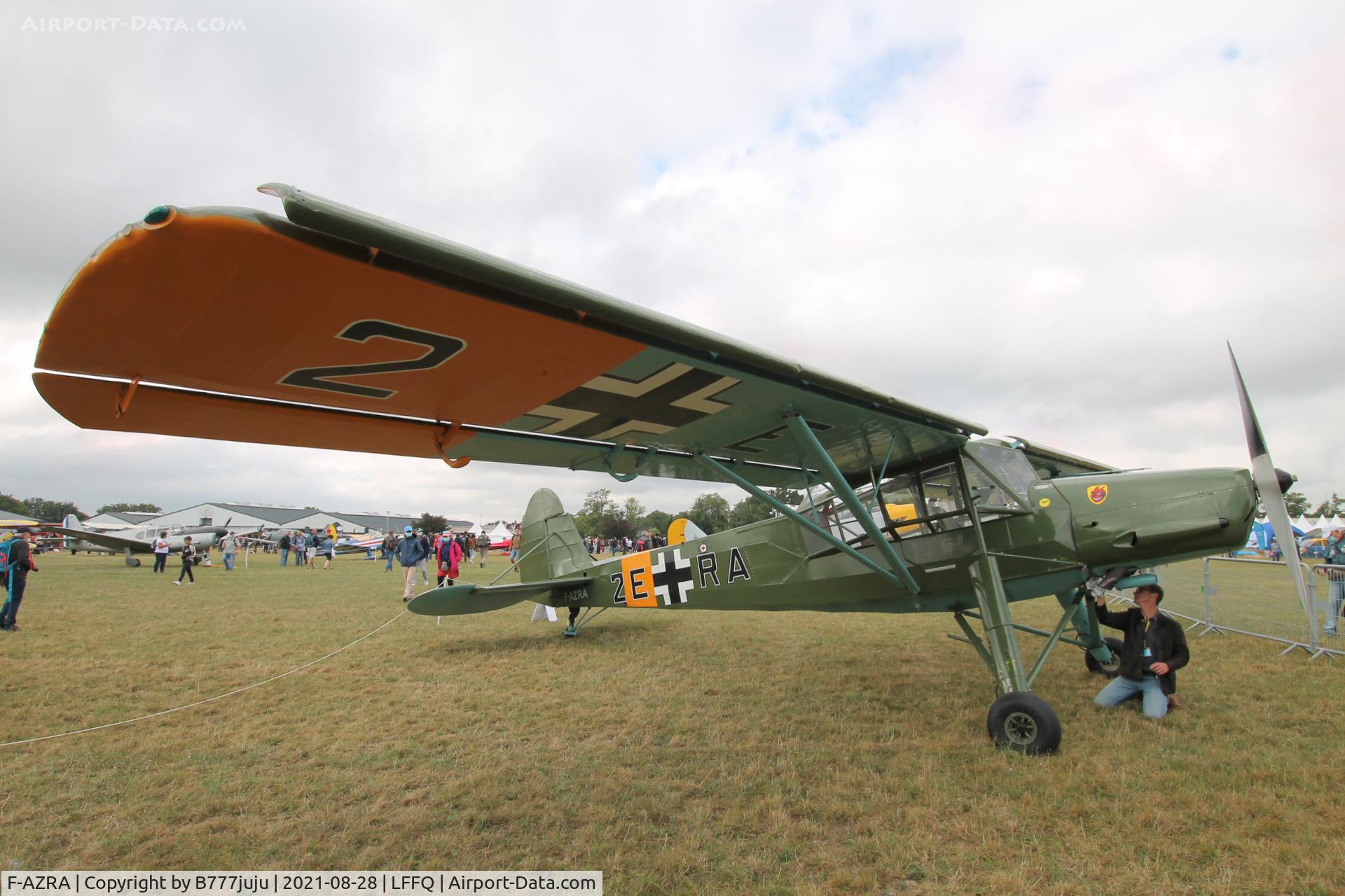 F-AZRA, Fieseler Fi-156C-3 Storch C/N 2039, during Ferté Alais 2021