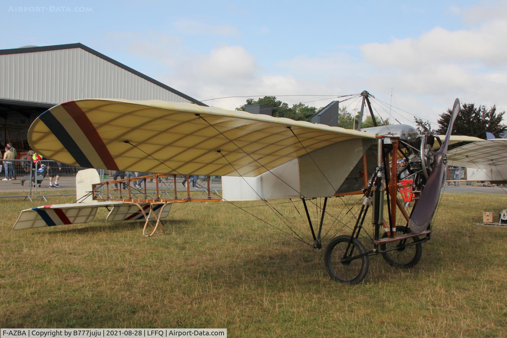 F-AZBA, Bleriot XI Replica C/N 1, during Ferté Alais 2021