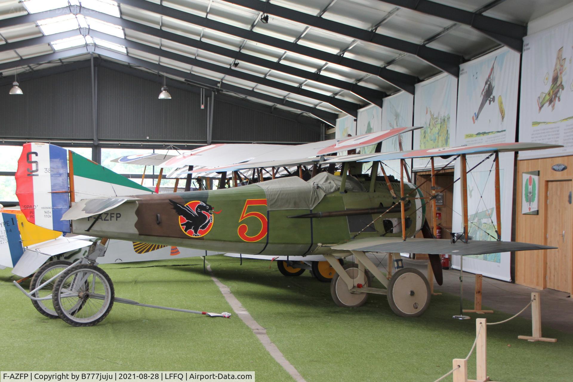 F-AZFP, SPAD S-XIII C1 C/N 4377, during Ferté Alais 2021