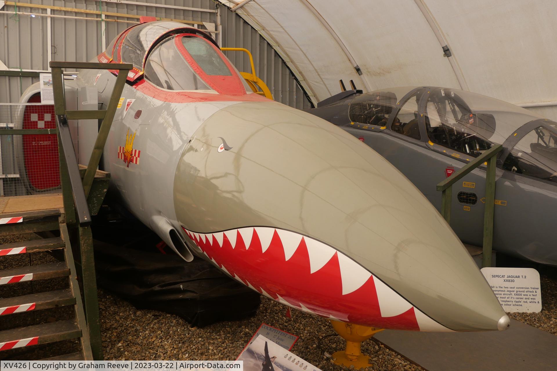 XV426, 1969 McDonnell Douglas Phantom FGR2 C/N 3100/9256, On display at the 