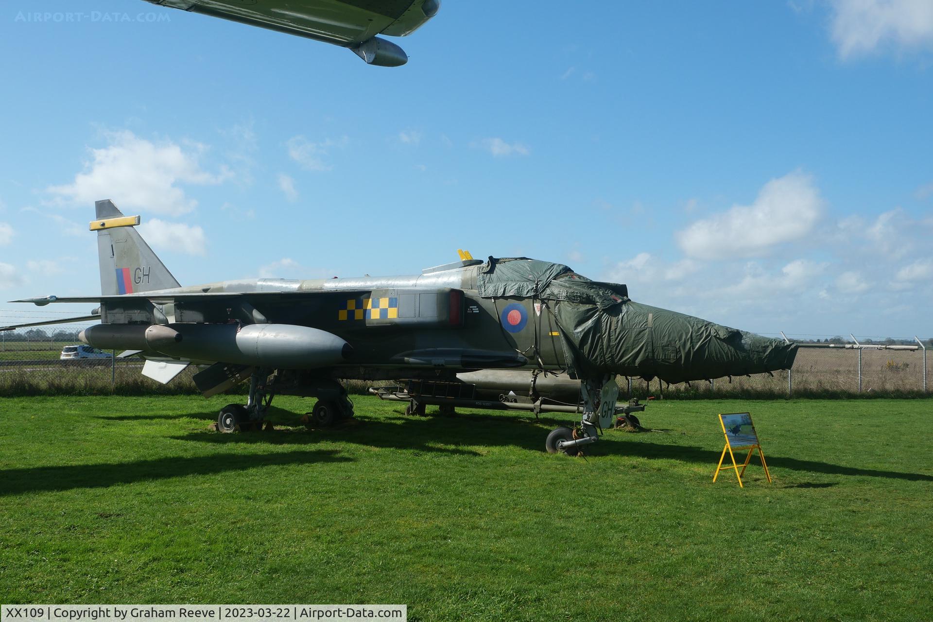 XX109, 1972 Sepecat Jaguar GR.1 C/N S2, On display at the 