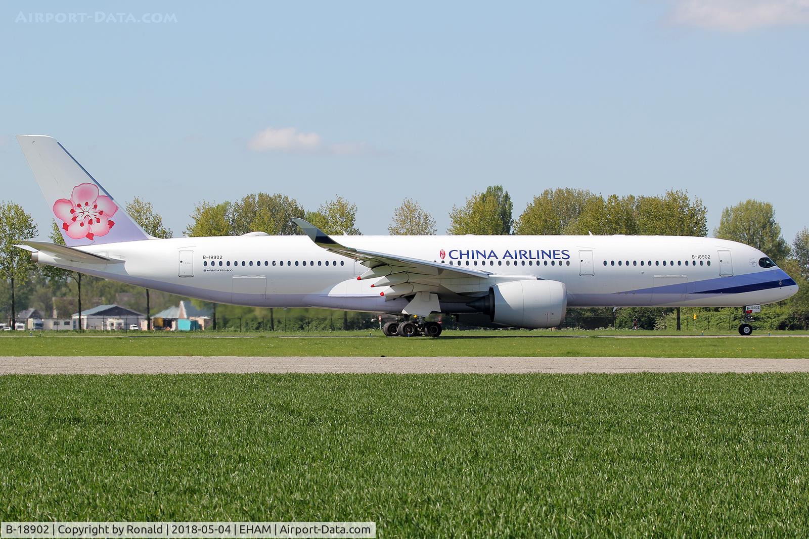 B-18902, 2016 Airbus A350-941 C/N 057, at spl