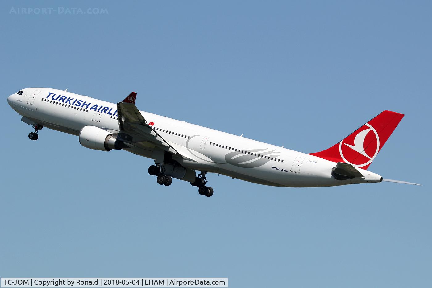 TC-JOM, 2014 Airbus A330-302 C/N 1499, at spl