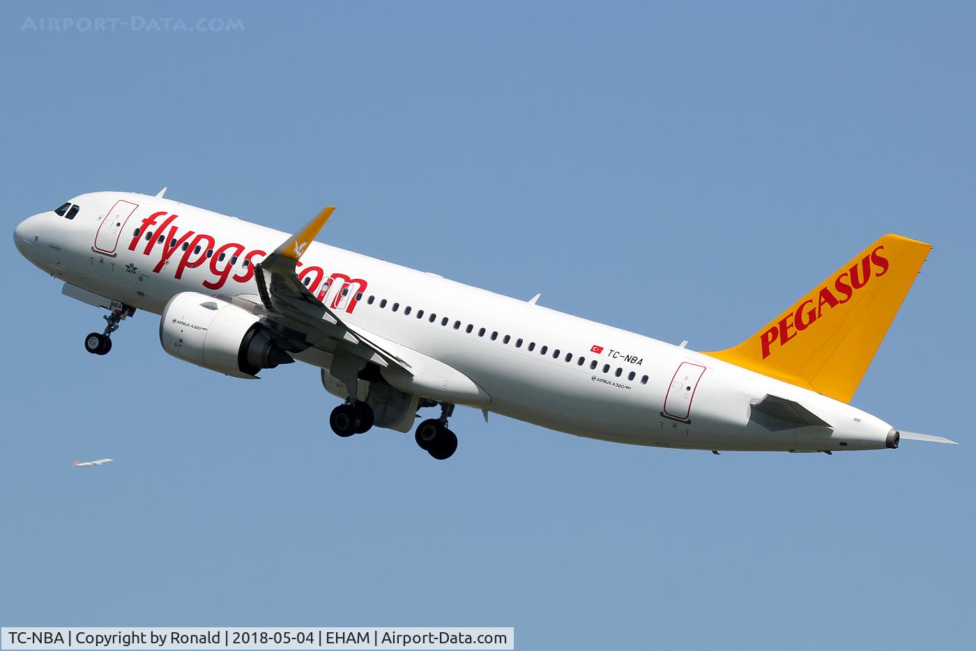 TC-NBA, 2015 Airbus A320-251NEO C/N 7140, at spl