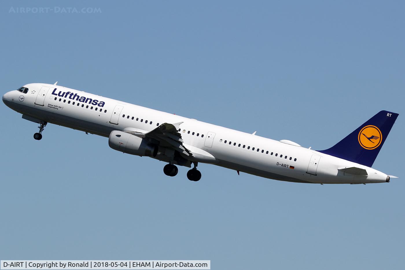 D-AIRT, 1997 Airbus A321-131 C/N 0652, at spl