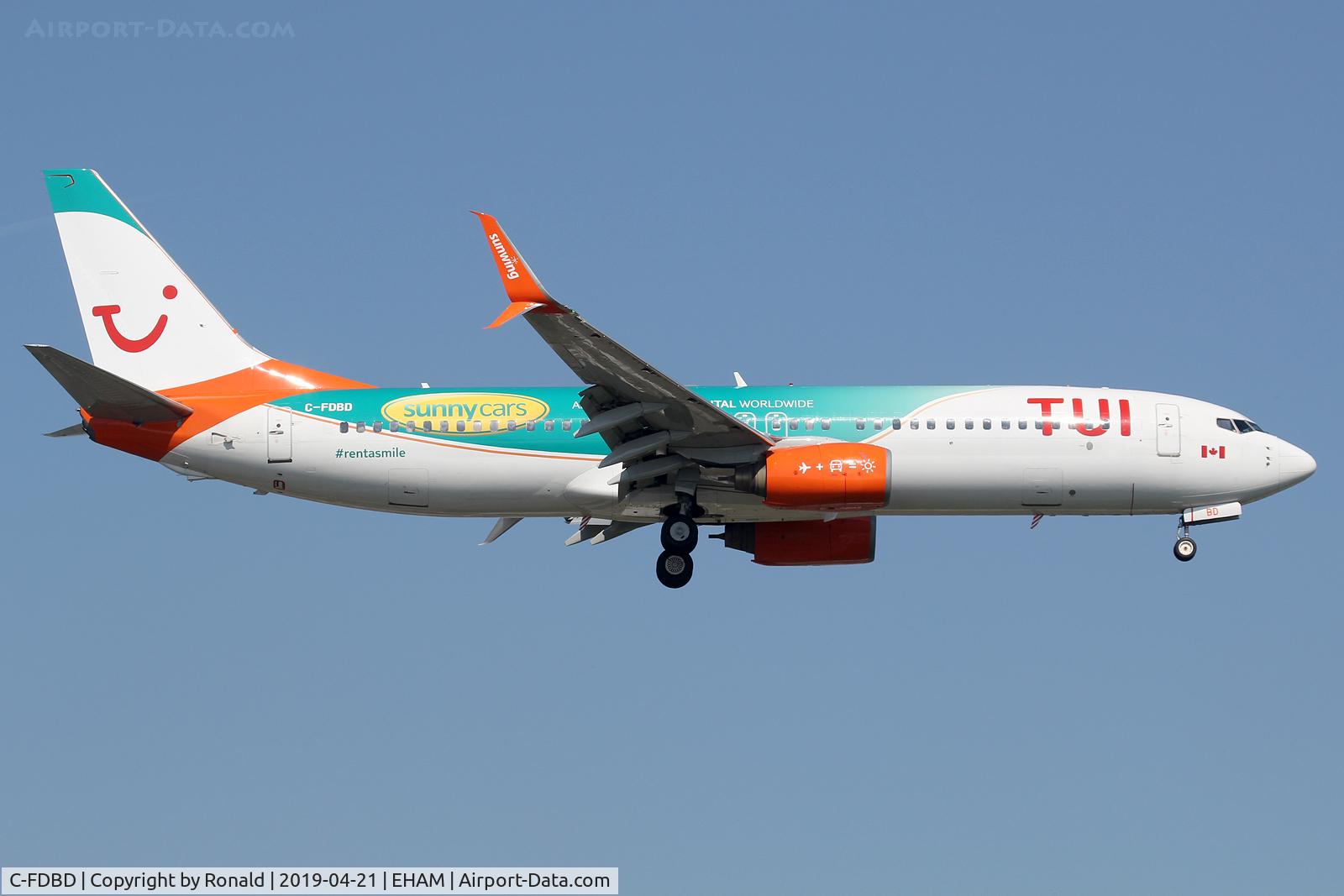 C-FDBD, 2006 Boeing 737-8Q8 C/N 30703, at spl