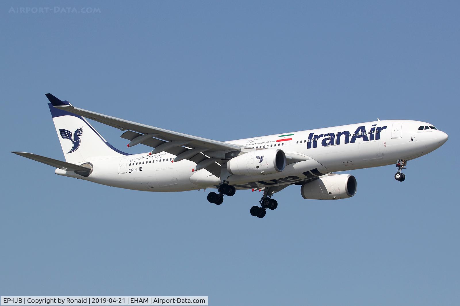 EP-IJB, 2015 Airbus A330-243 C/N 1586, at spl