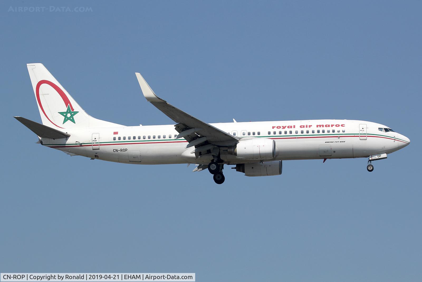 CN-ROP, 2008 Boeing 737-8B6 C/N 33066, at spl