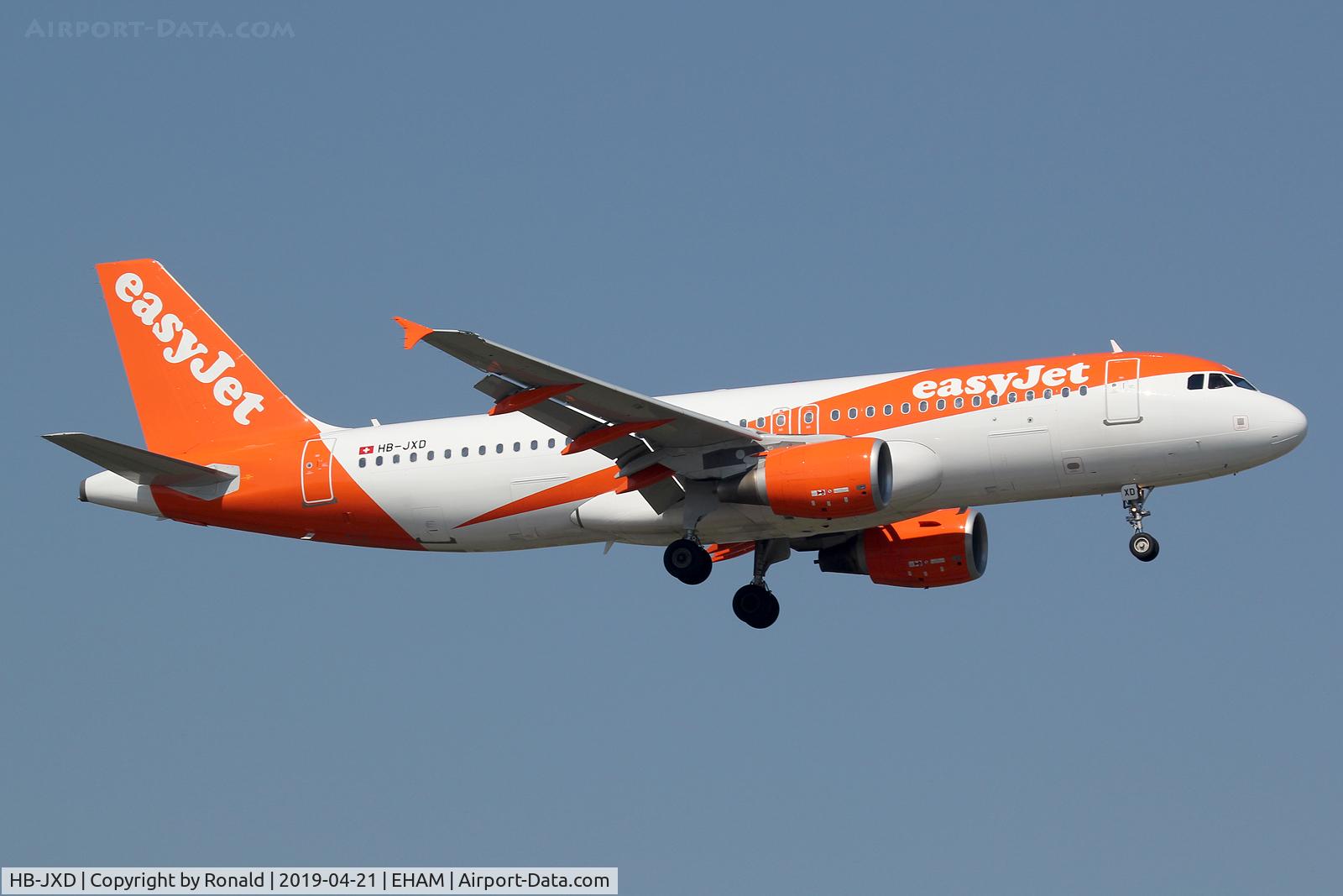 HB-JXD, 2011 Airbus A320-214 C/N 5150, at spl