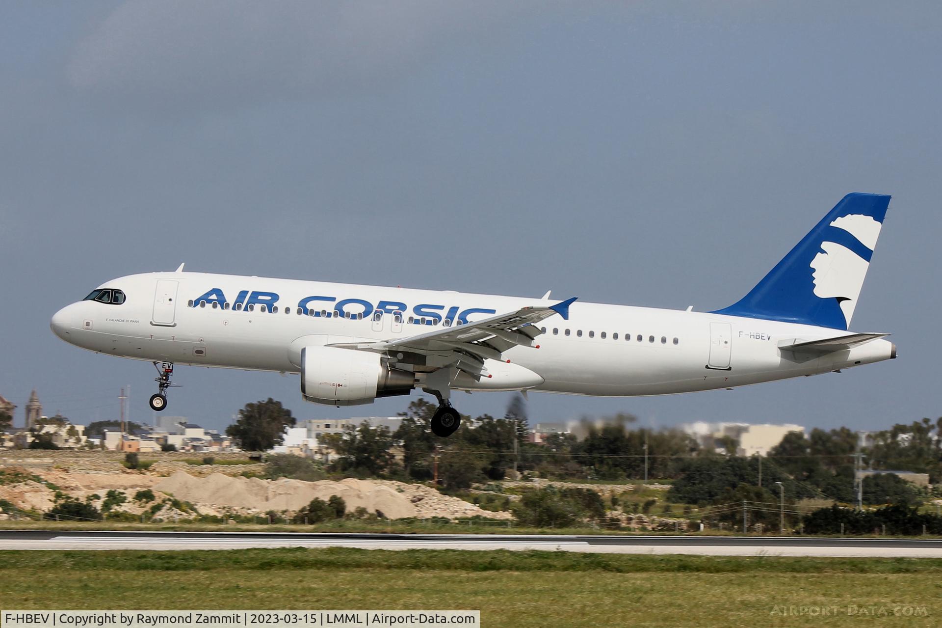 F-HBEV, 2009 Airbus A320-214 C/N 3952, A320 F-HBEV Air Corsica