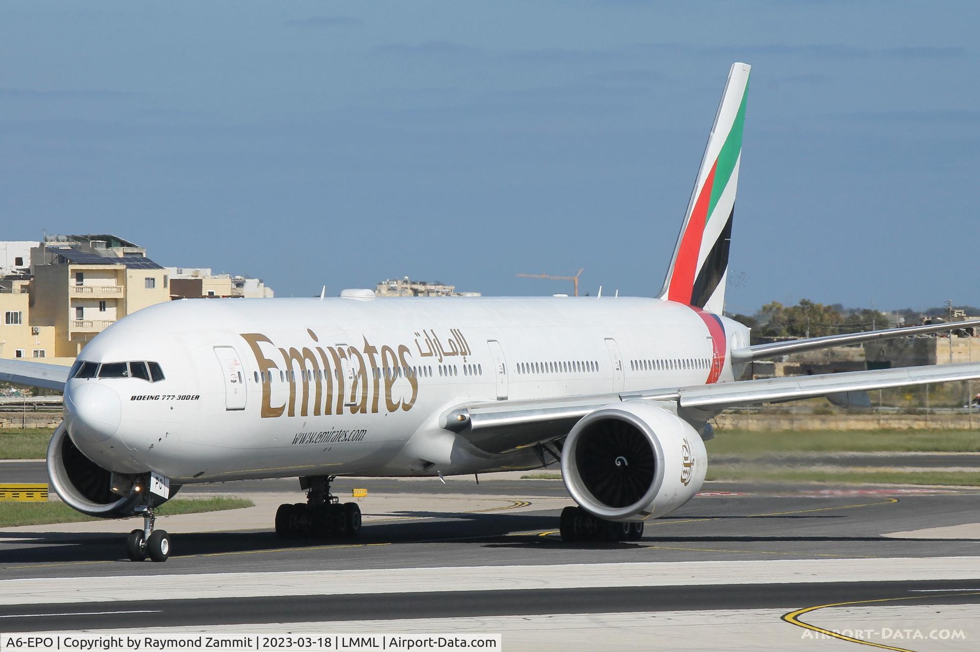 A6-EPO, 2016 Boeing 777-31HER C/N 42334, B777 A6-EPO Emirates Airlines