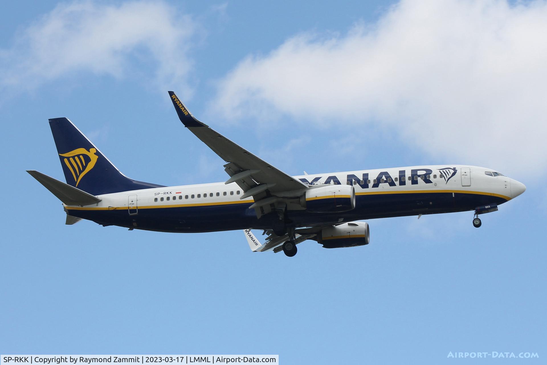 SP-RKK, 2017 Boeing 737-8AS C/N 44785, B737-800 SP-RKK Ryanair Sun