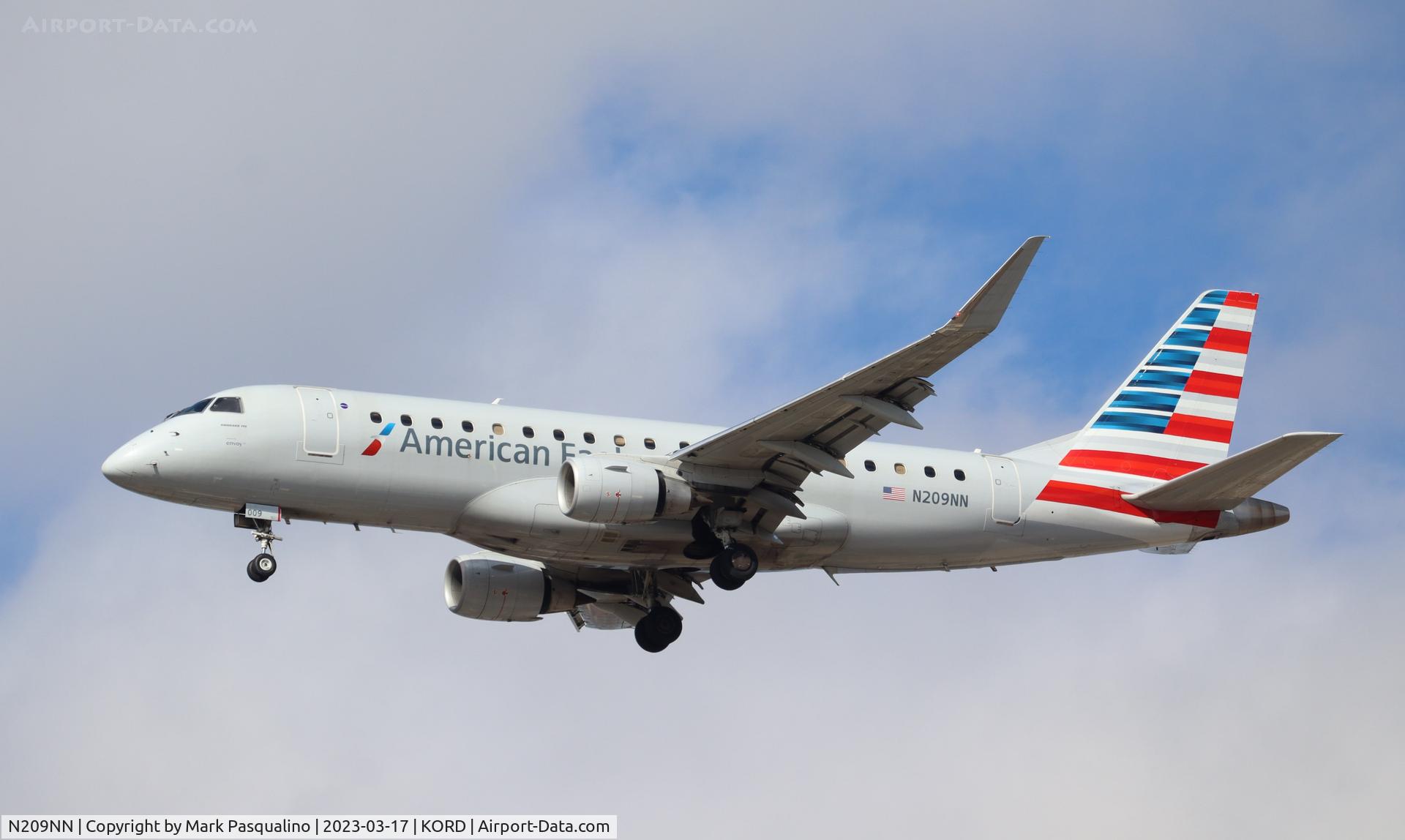 N209NN, 2015 Embraer 175LR (ERJ-170-200LR) C/N 17000497, ERJ-170-200LR
