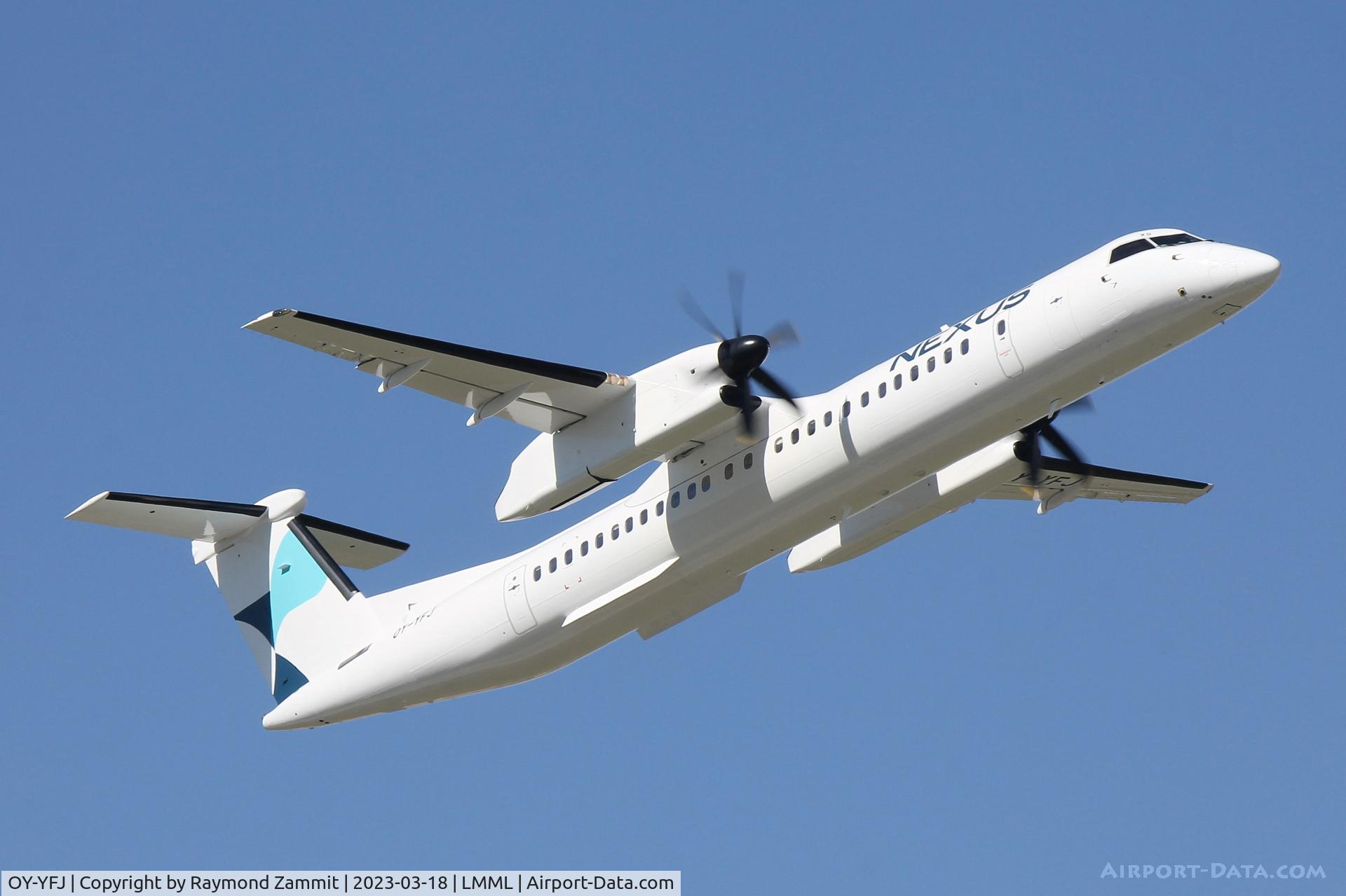 OY-YFJ, Bombardier DHC-8-400 Dash 8 C/N 4324, Bombardier DHC-8 OY-YFJ Nexus Aviation
