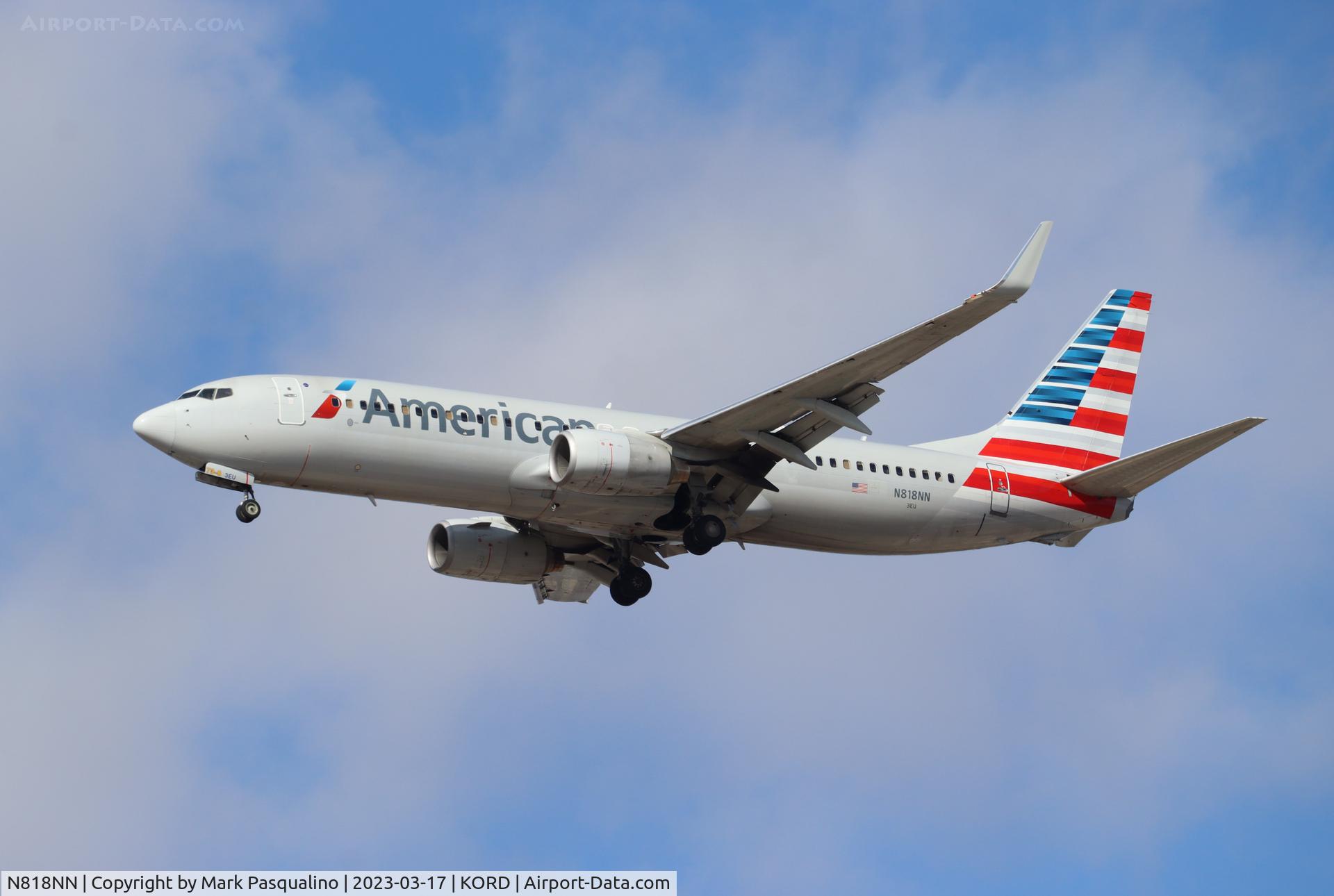 N818NN, 2009 Boeing 737-823 C/N 30910, Boeing 737-823