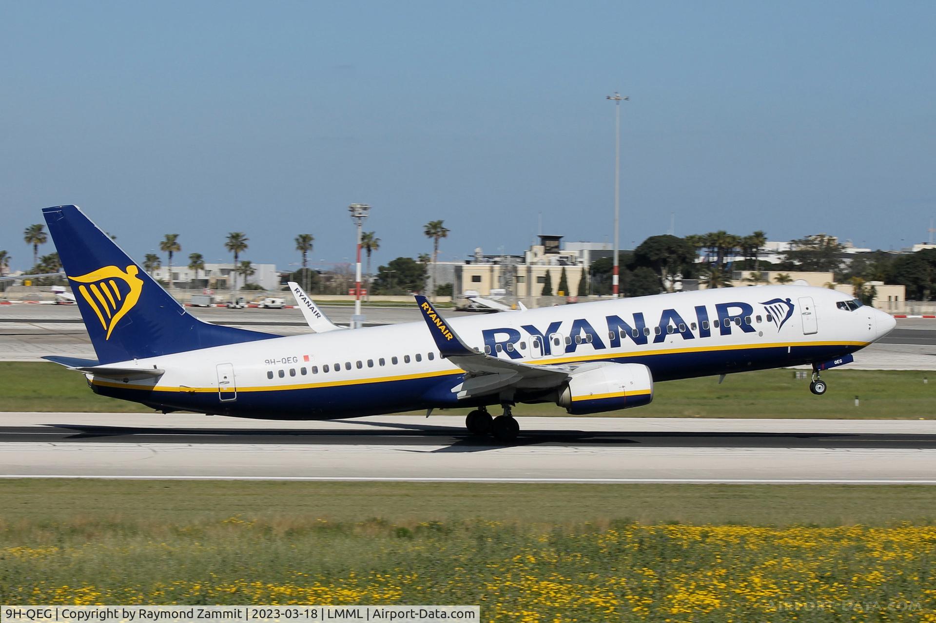 9H-QEG, 2018 Boeing 737-800 C/N 44821, B737-800 9H-QEG Malta Air