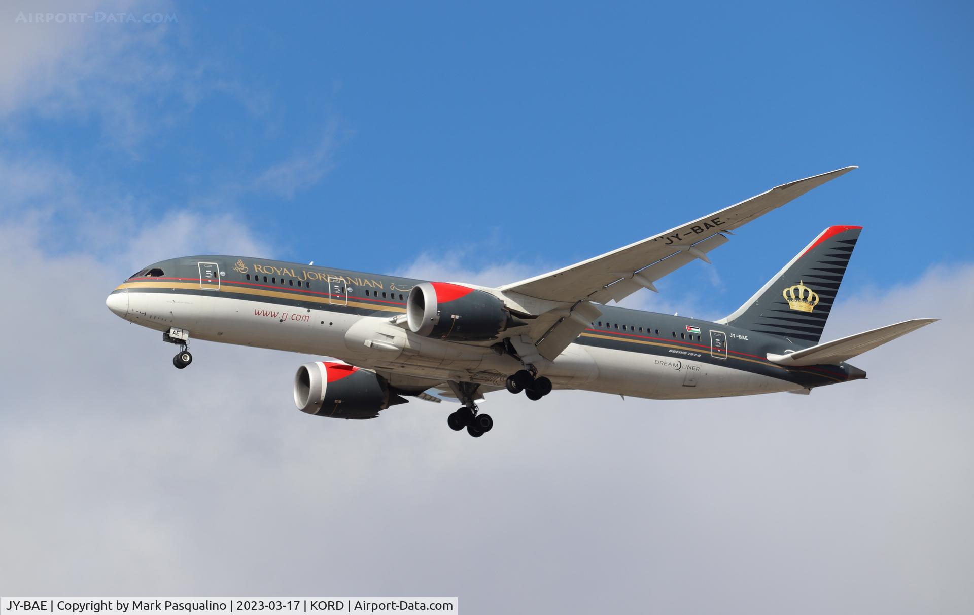 JY-BAE, 2014 Boeing 787-8 Dreamliner Dreamliner C/N 37166, Boeing 787-8 Dreamliner