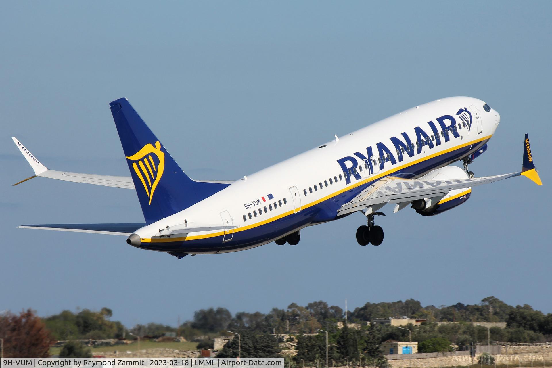 9H-VUM, 2021 Boeing 737-8 MAX C/N 65084, B737-8 MAX 9H-VUM Malta Air