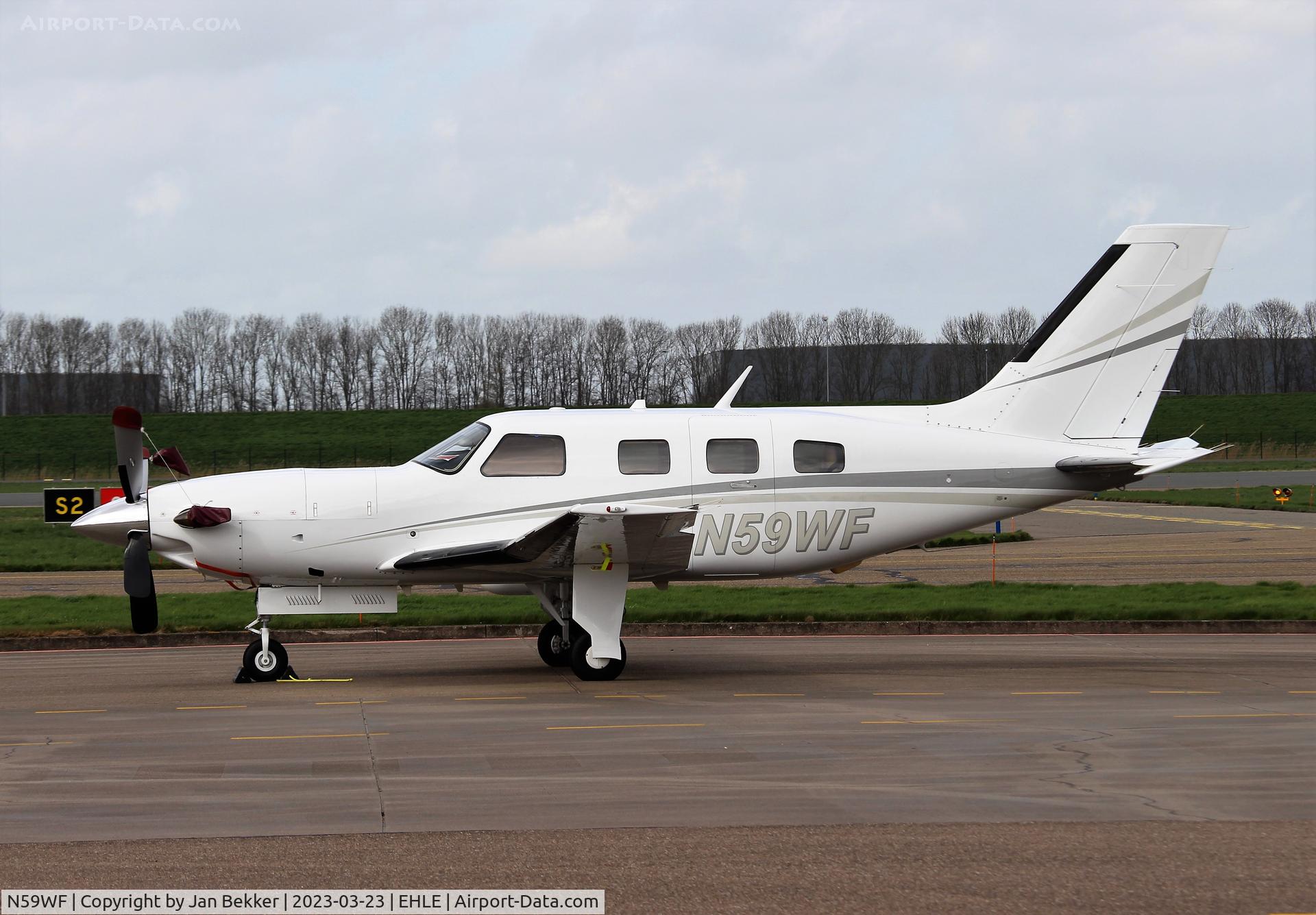 N59WF, 2001 Piper PA-46-500TP Meridian C/N 4697042, Lelystad Airport
