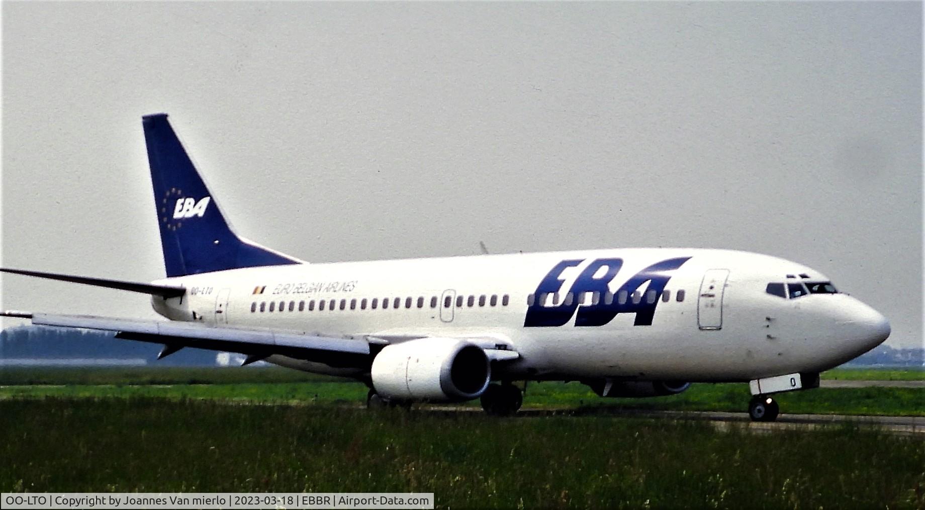 OO-LTO, 1991 Boeing 737-33A C/N 25011, Slide scan