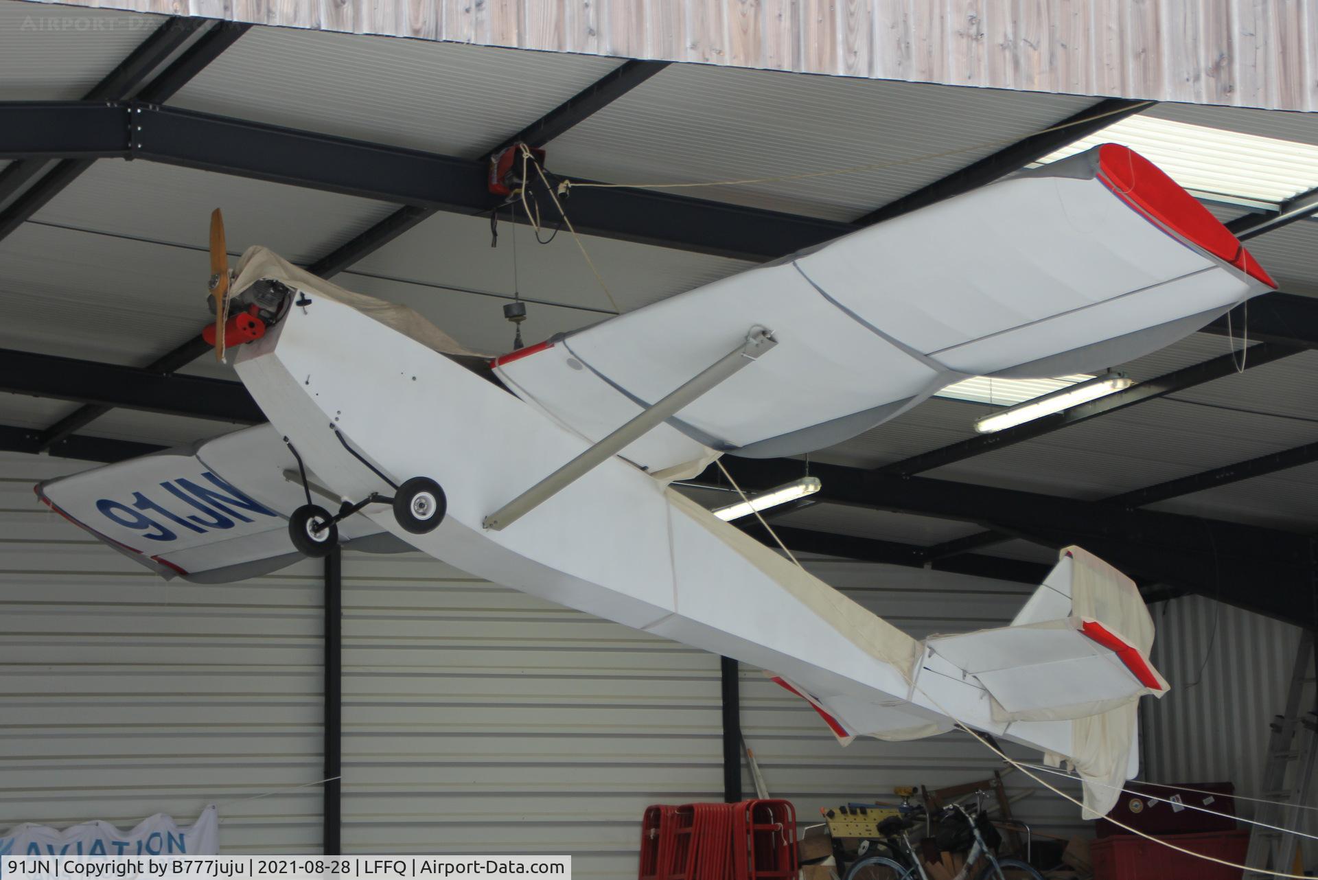 91JN, Michel Barry MB-02 Souricette C/N Not found 91JN, during Ferté-Alais 2021