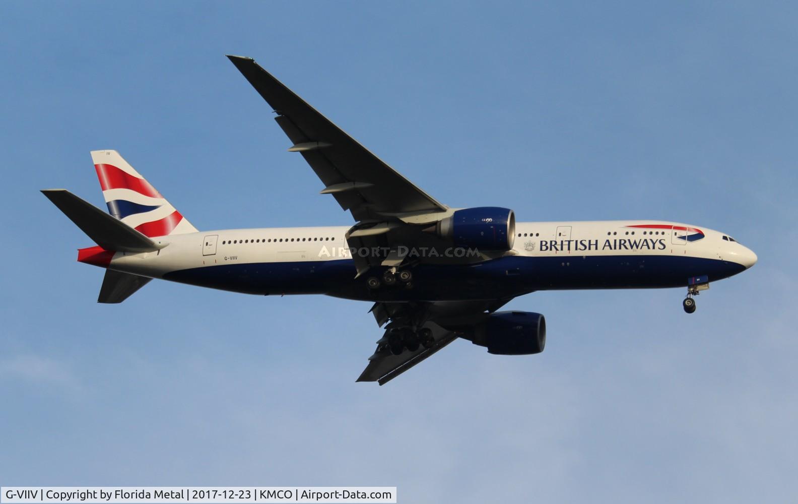 G-VIIV, 1999 Boeing 777-236 C/N 29964, BAW 772 zx