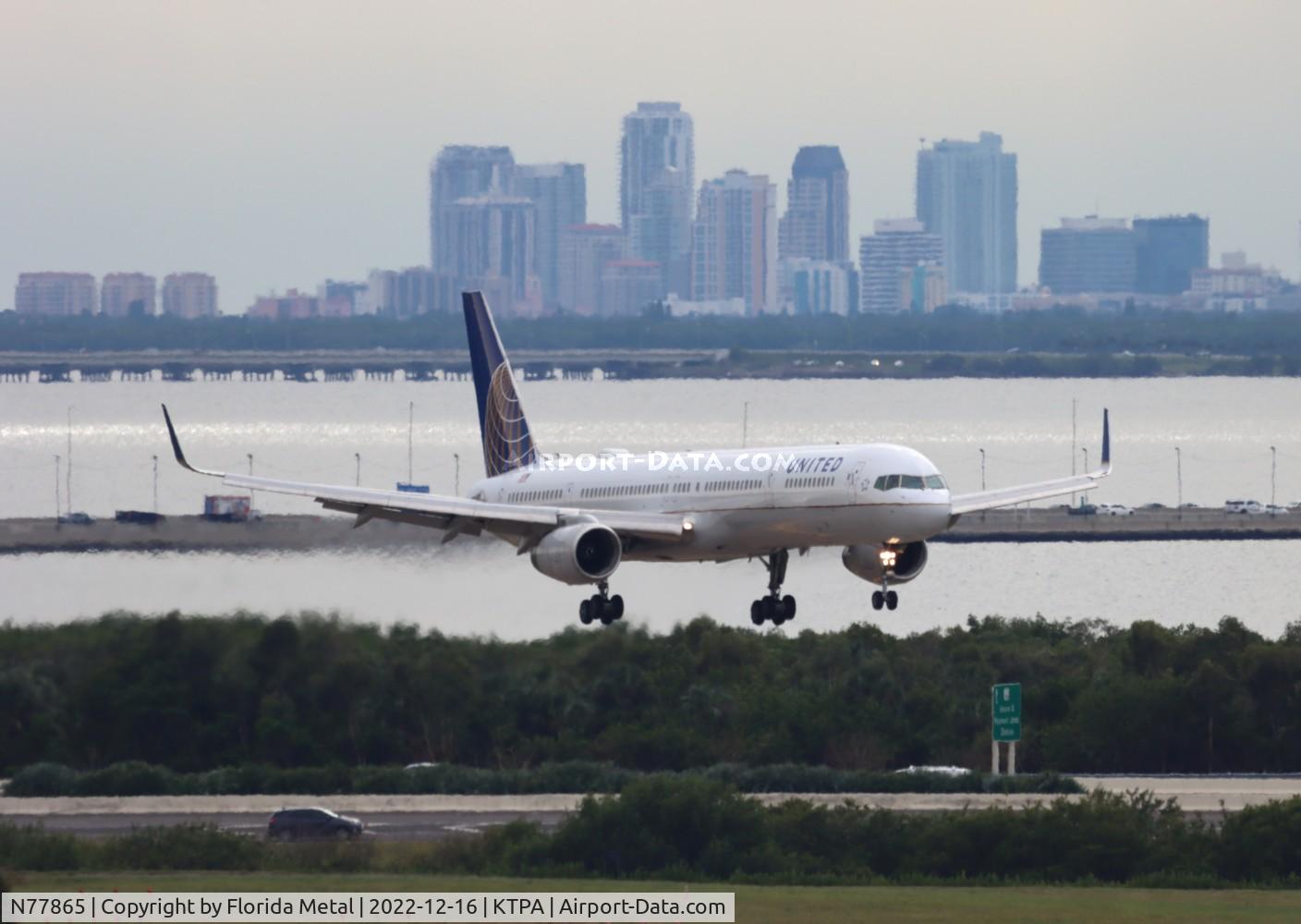 N77865, 2002 Boeing 757-33N C/N 32589, TPA 2022
