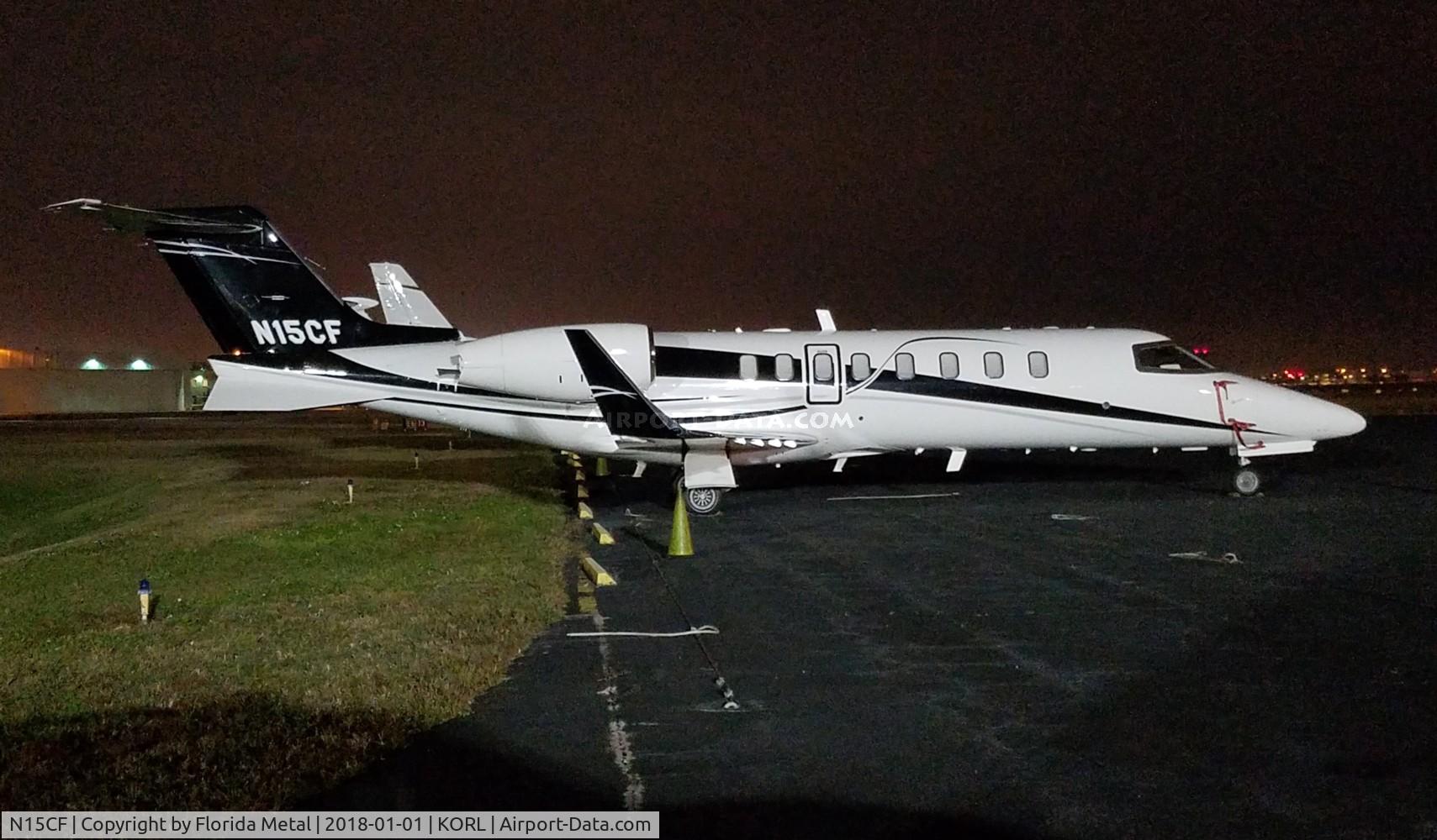 N15CF, 2008 Learjet 45 C/N 376, Lear 45 zx