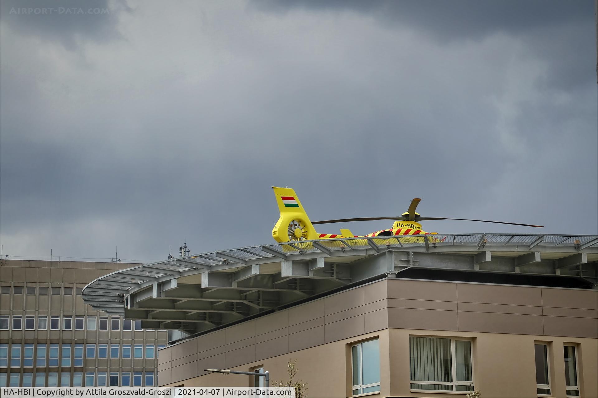 HA-HBI, 2004 Eurocopter EC-135 P2+ C/N 0357, Veszprém Hospital Helicopter Landing Dock